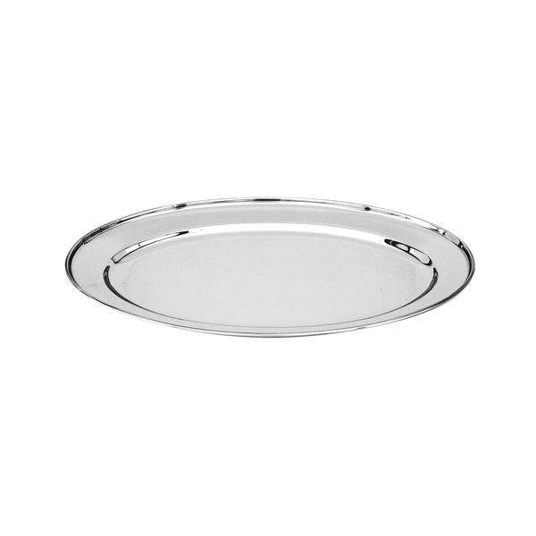 Trenton Oval Tray / Platter (500mm - Silver)