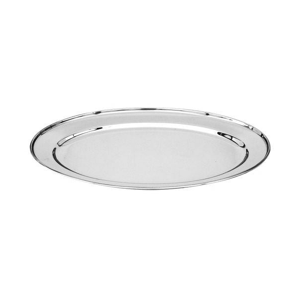 Trenton Oval Tray / Platter (550mm - Silver)