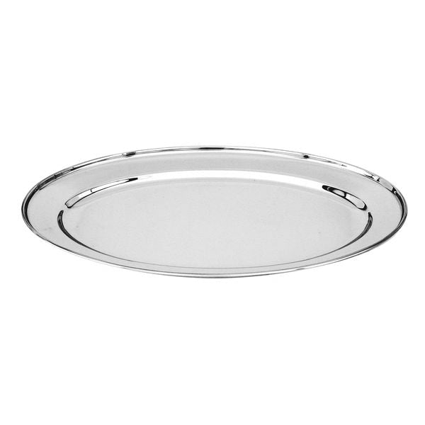Trenton Oval Tray / Platter (650mm - Silver)