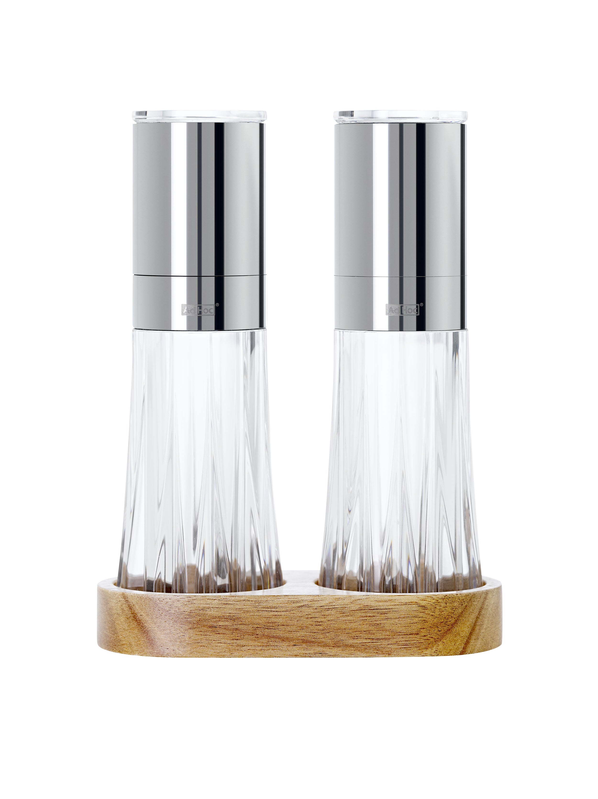 AdHoc Menage Classic Salt and Pepper Mill Gift Set - 17cm