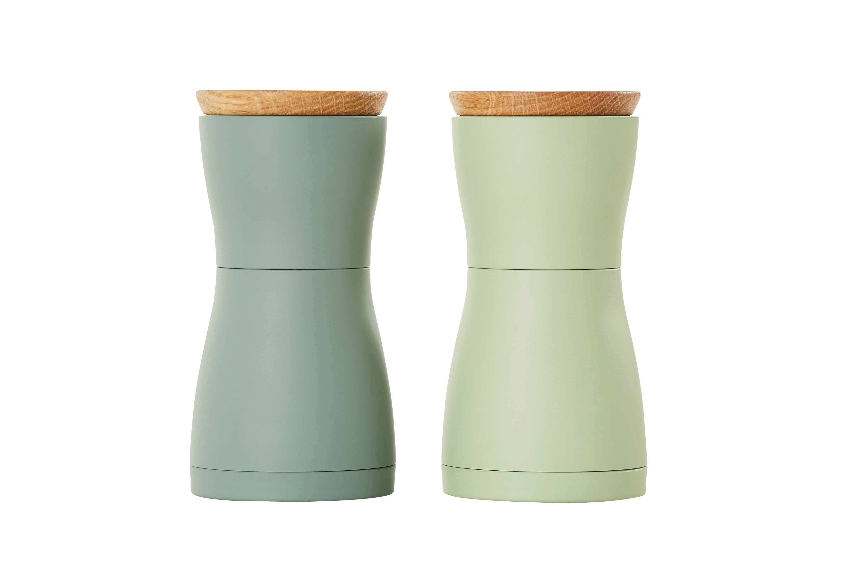 AdHoc Twin Salt & Pepper Mill Gift Set 13.3cm - Green