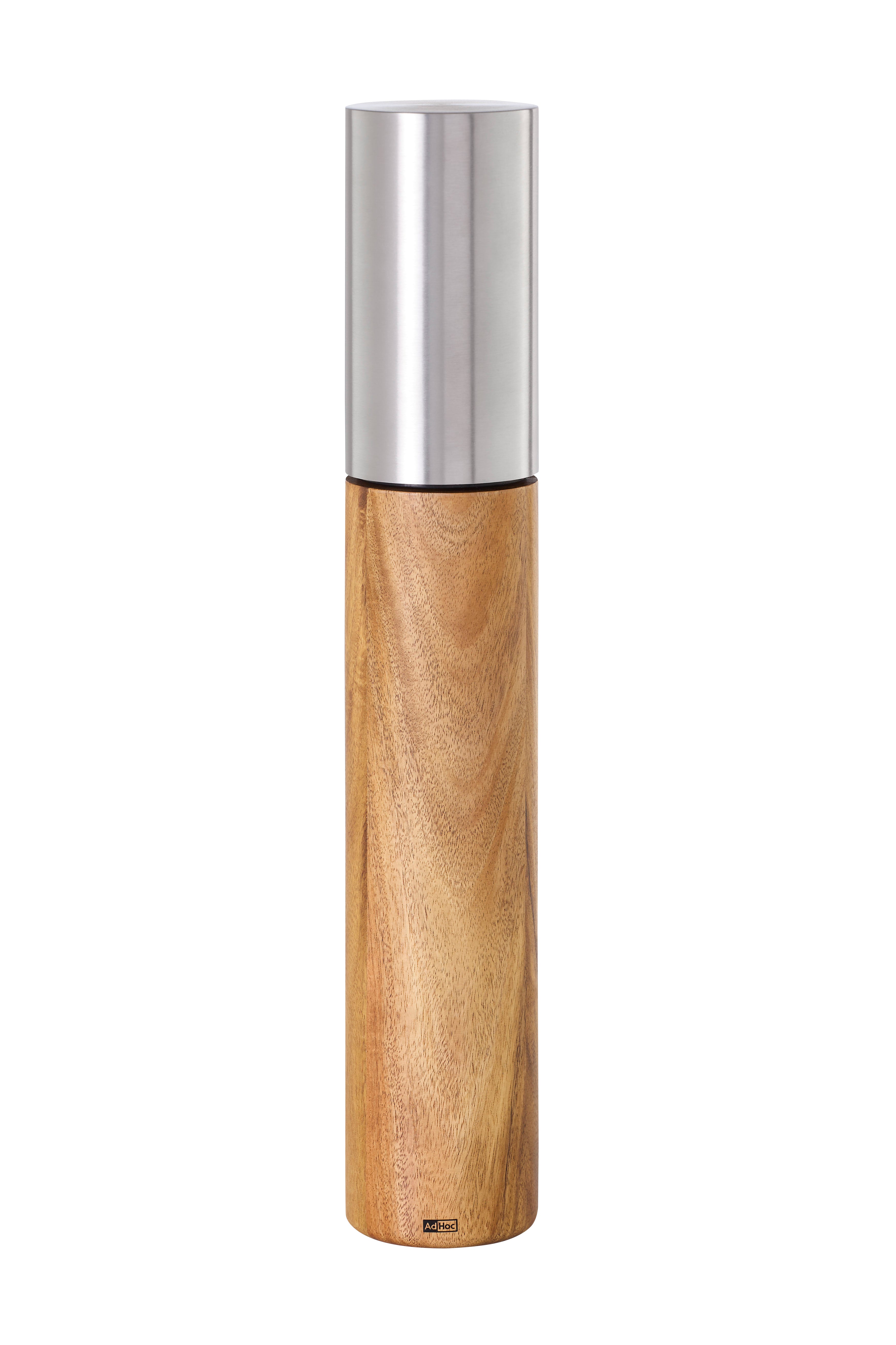 AdHoc Ikon Salt & Pepper Mill 40cm - Acacia/Steel