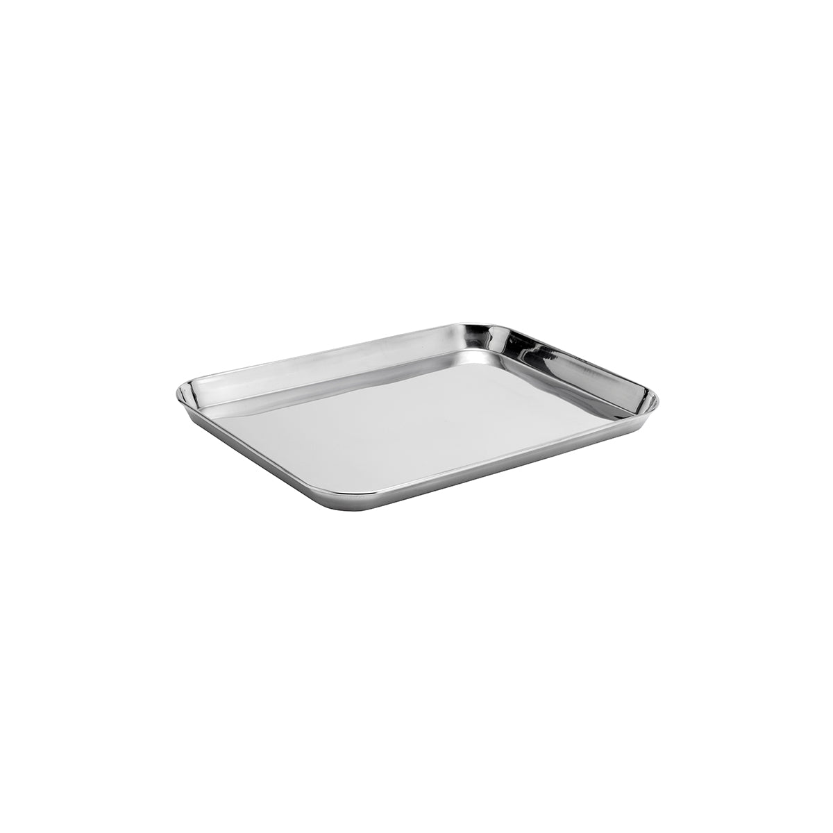 Chef Inox Rectangular Tray Stainless Steel 350x260mm