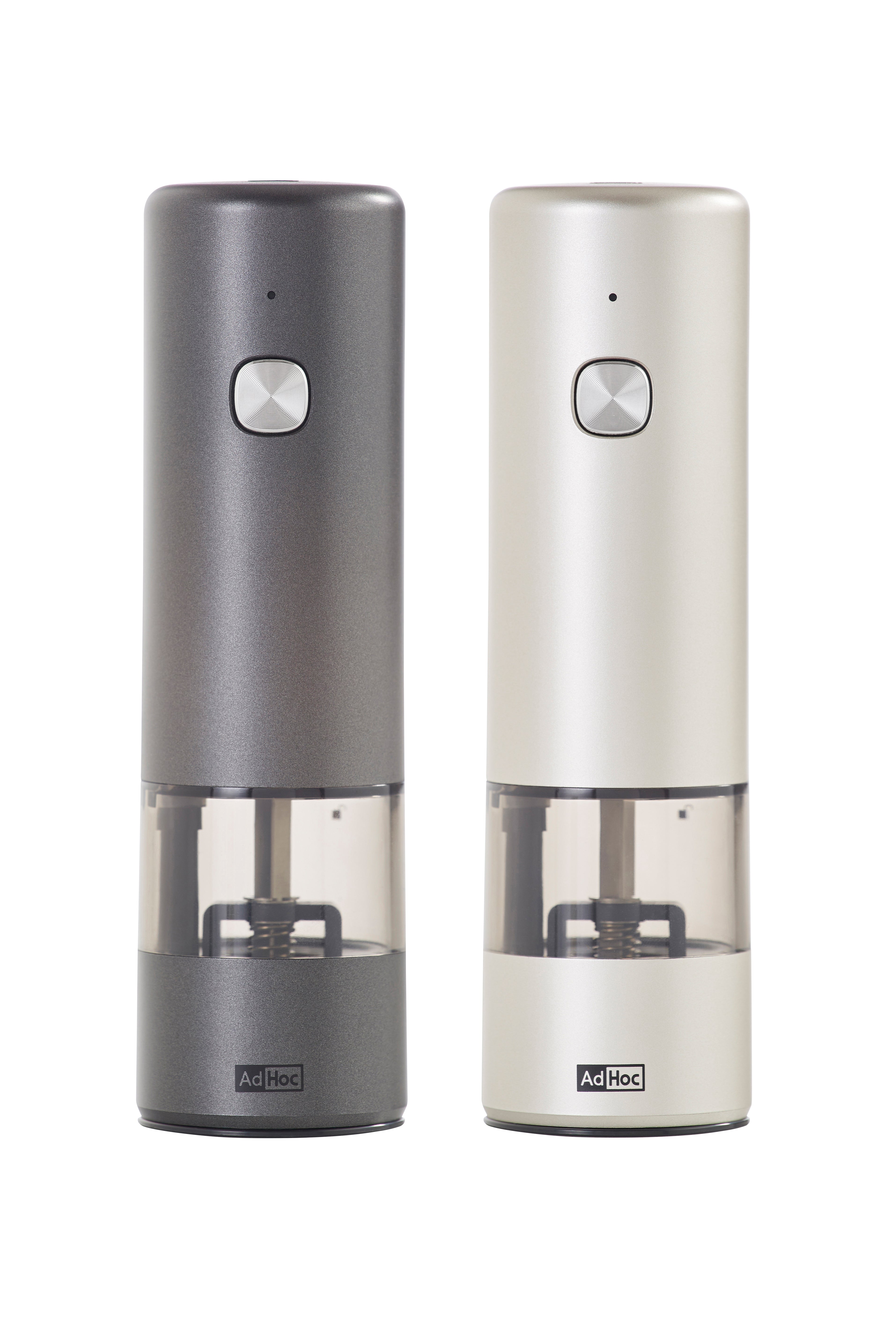AdHoc iMill Electric Salt & Pepper Mill Set - Grey