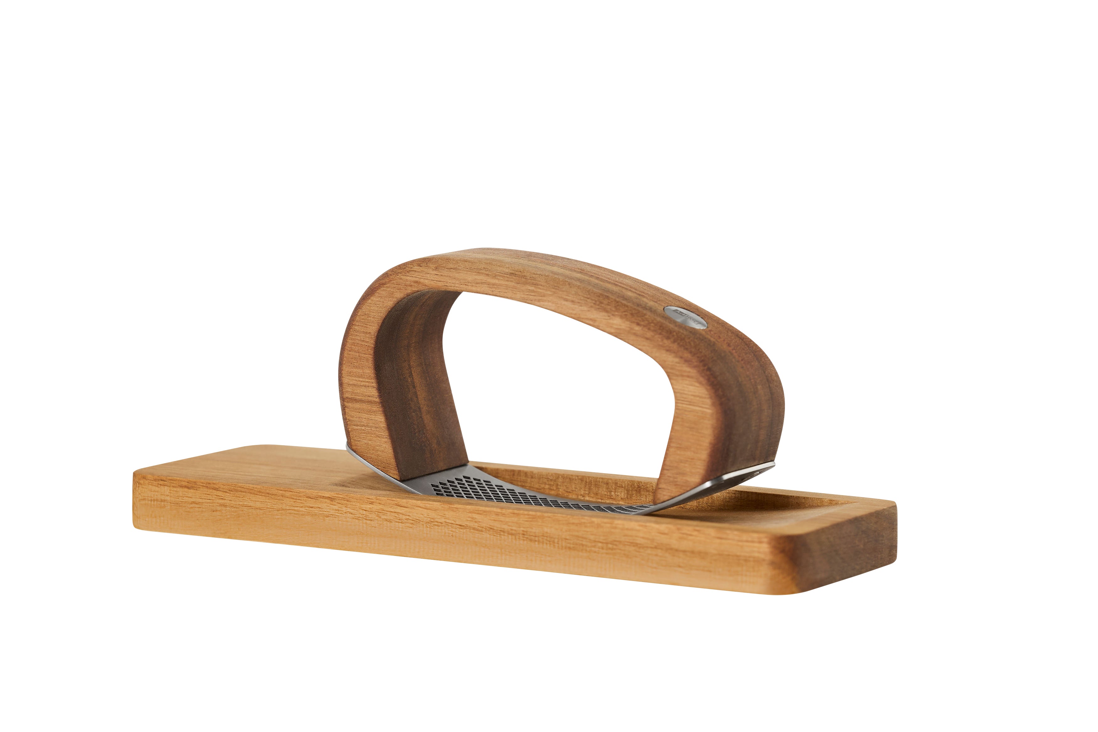 AdHoc RoccaAlio Garlic Press with Chopping Board