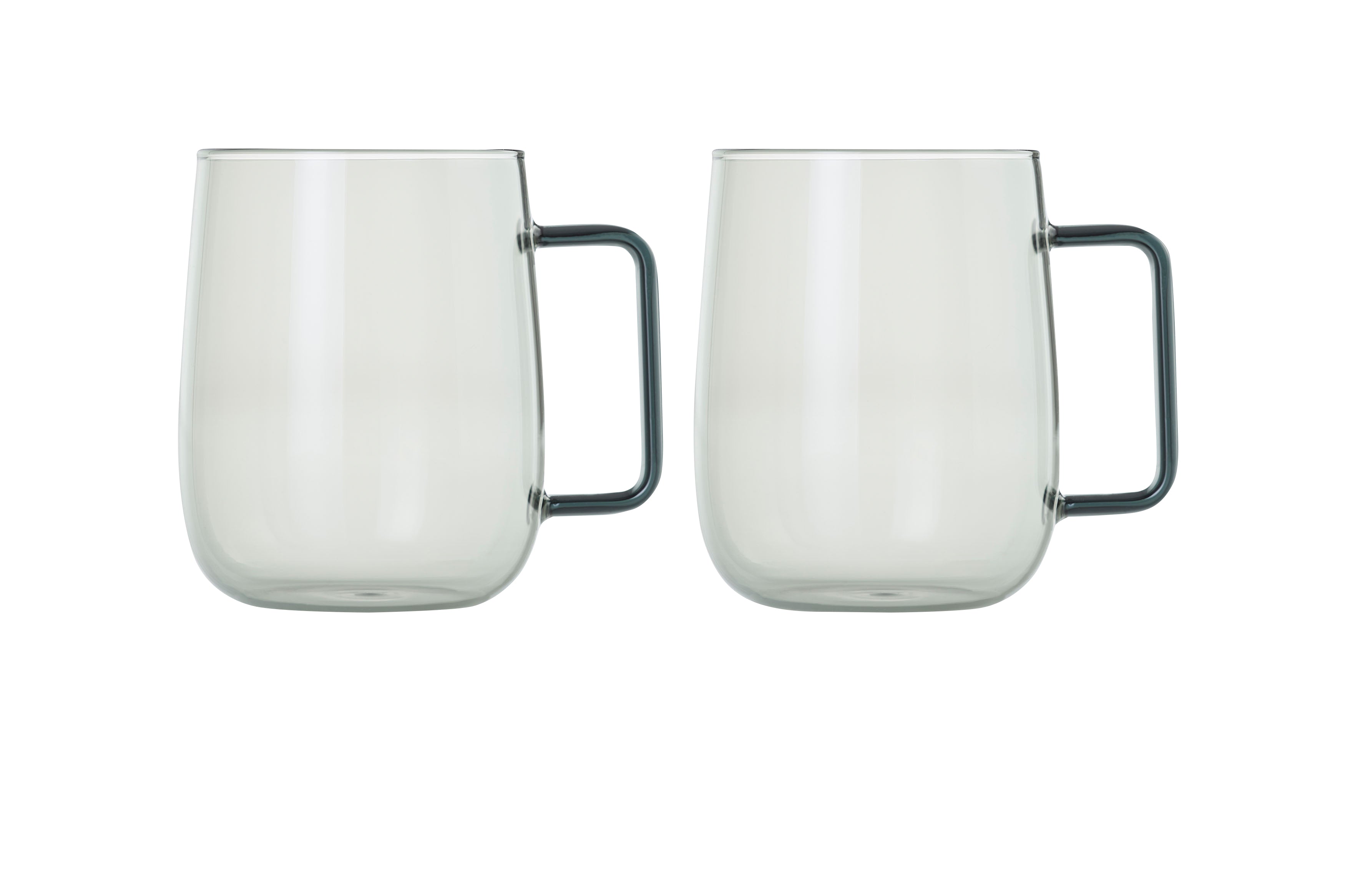 AdHoc Yuna Mug Set 560ml - Smoke Glass