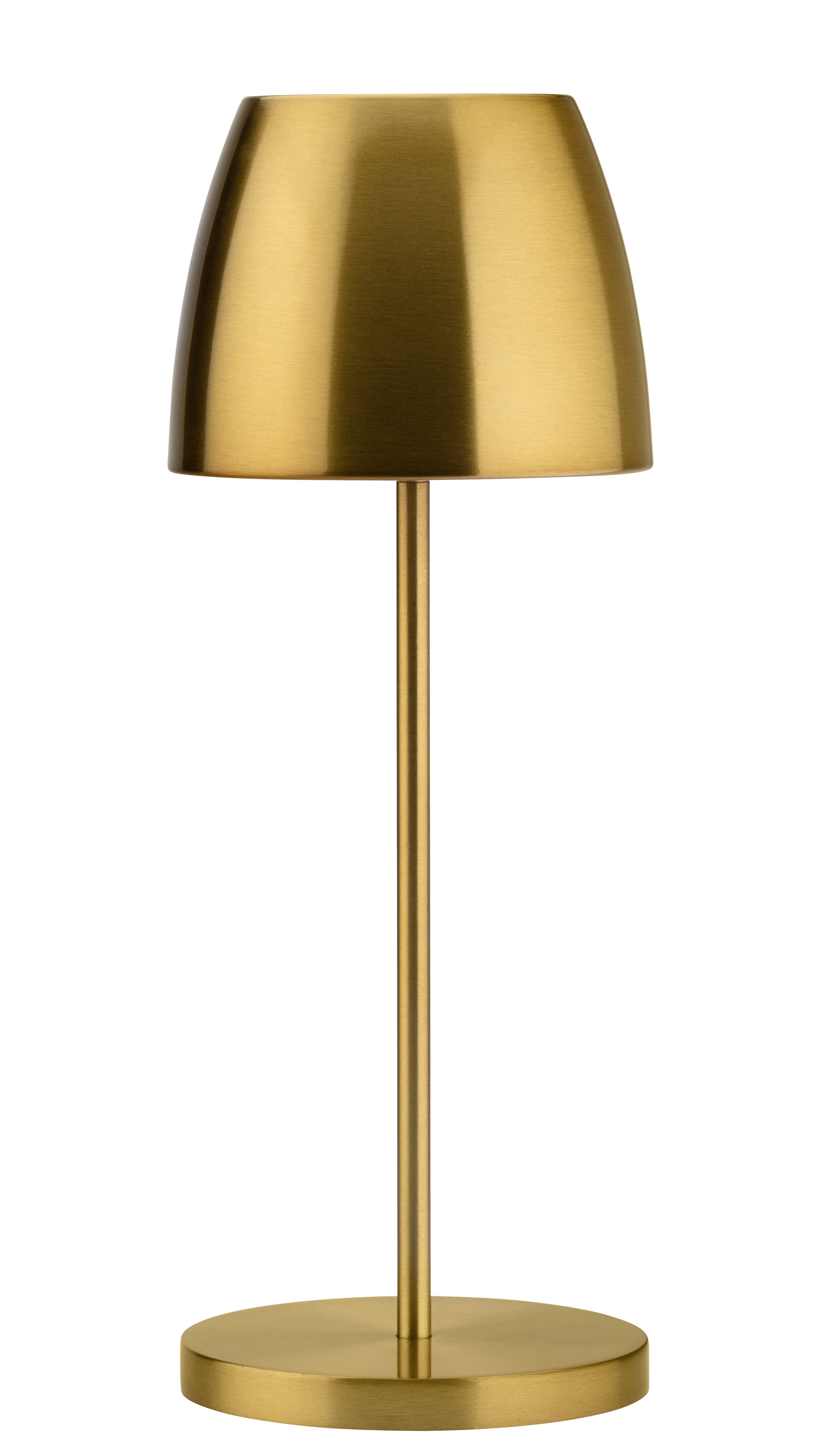 Utopia Montserrat Brushed Gold LED Cordless Lamp 300mm