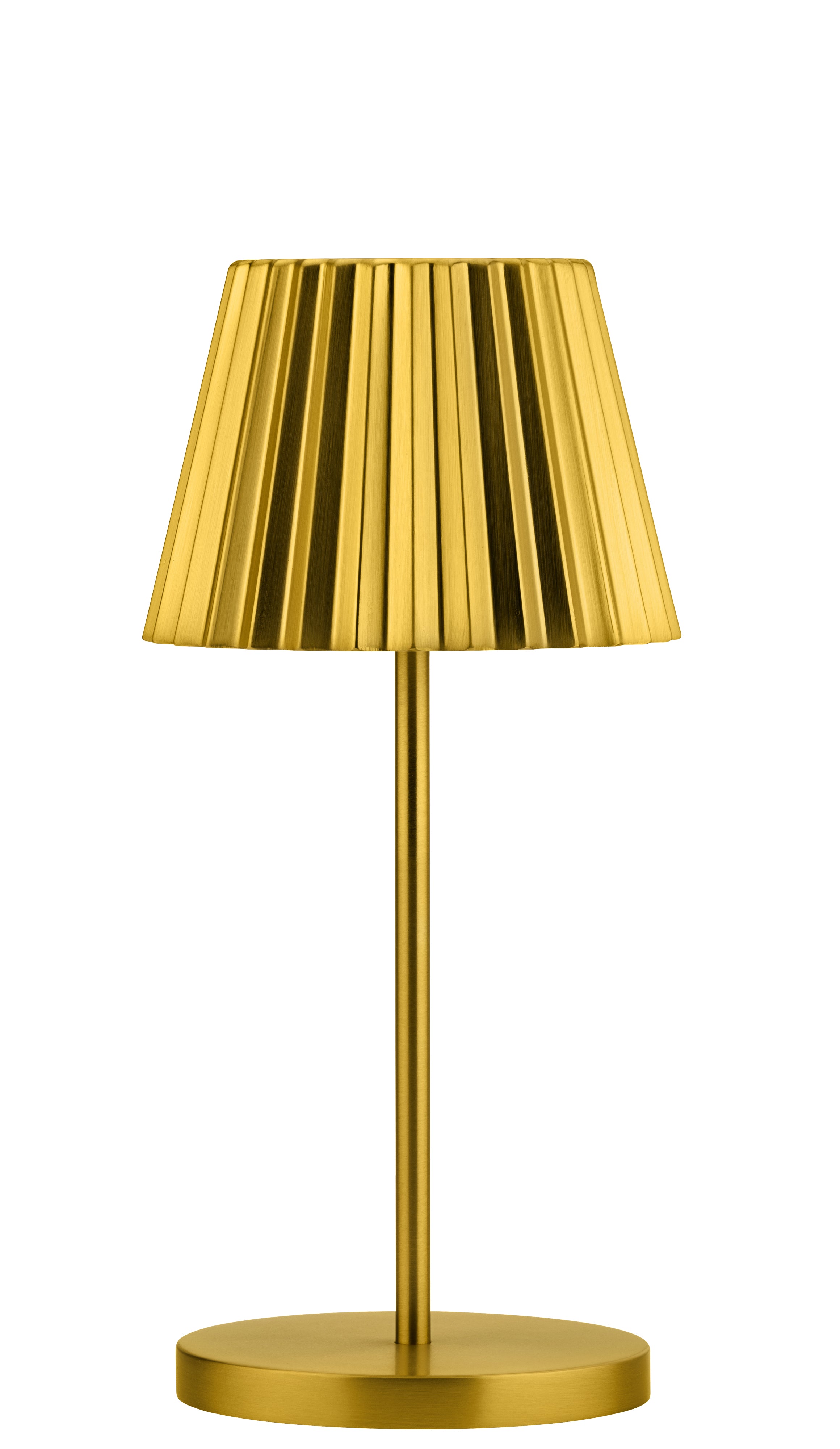 Utopia Dominica Brushed Gold LED Cordless Lamp 260mm