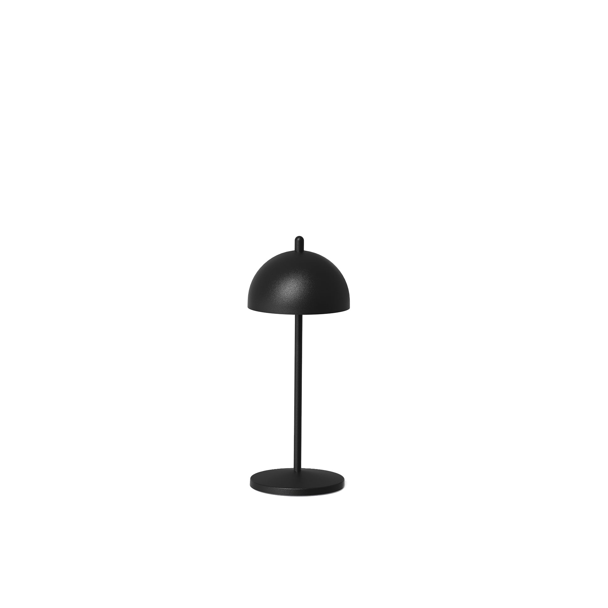 Lampa Fiore Micro Matt Black LED Cordless Lamp (200mm)