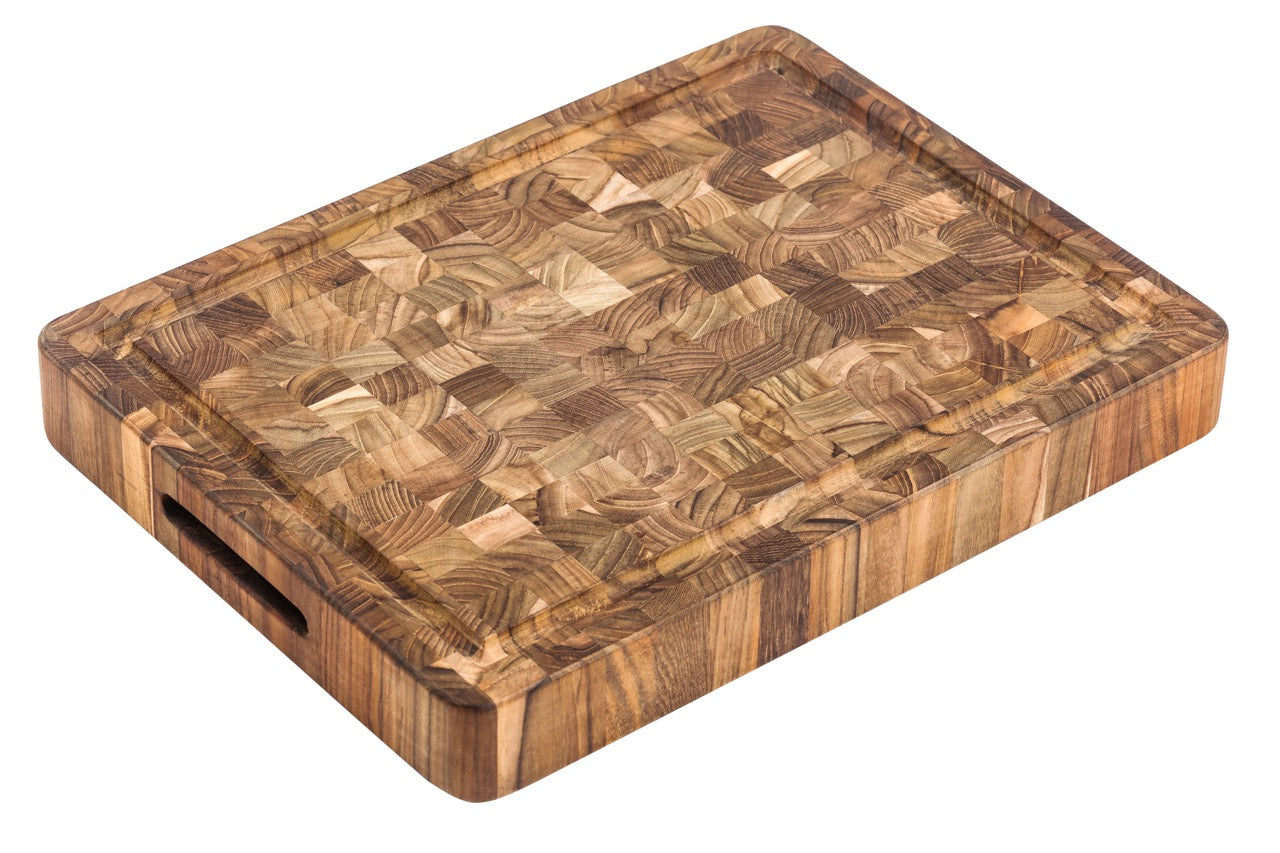 Teakhaus Butcher Block Rectangle Board M 52x36x6.4cm