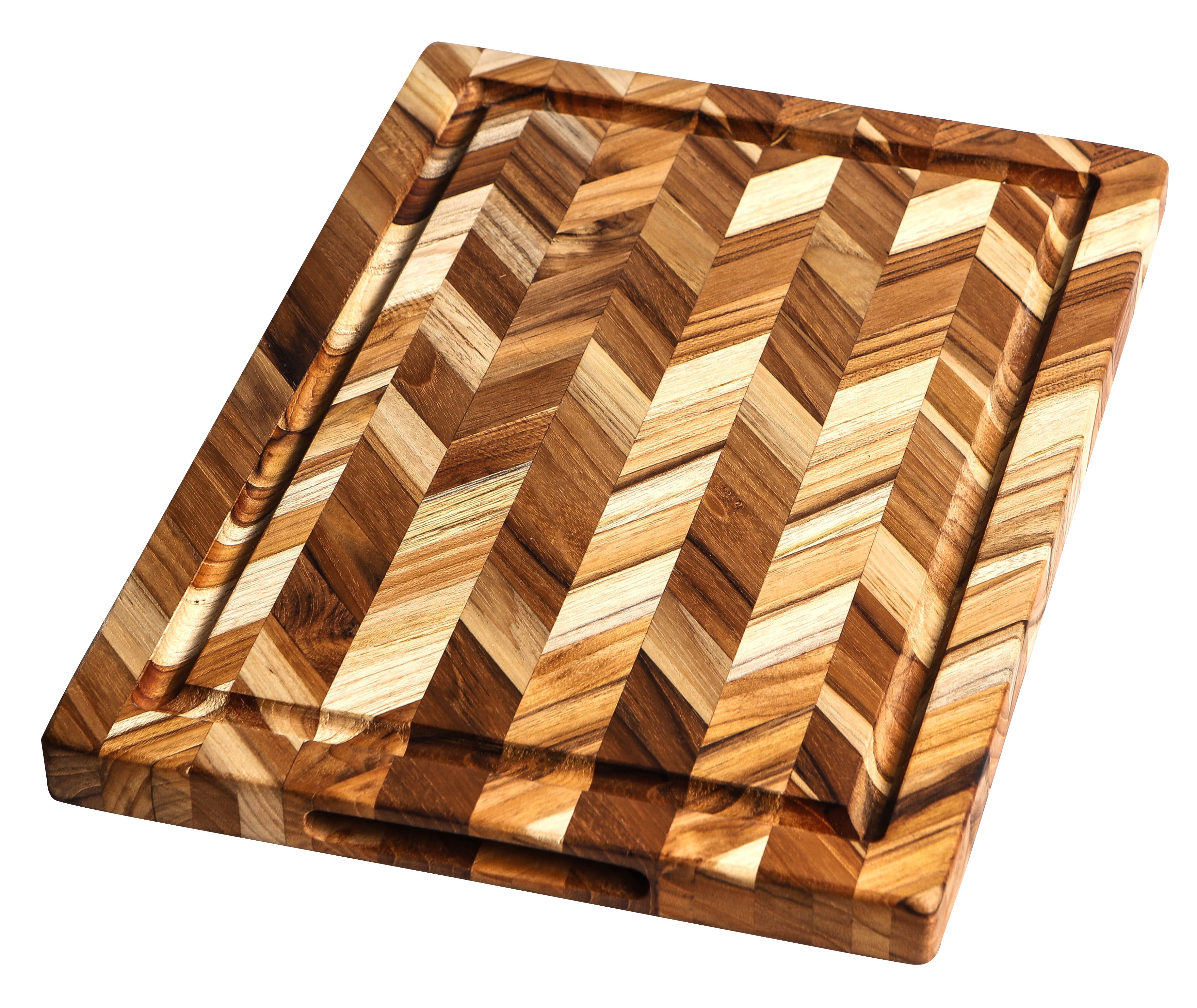 Teakhaus Herringbone Rectangle Board M 36x26x2.5cm