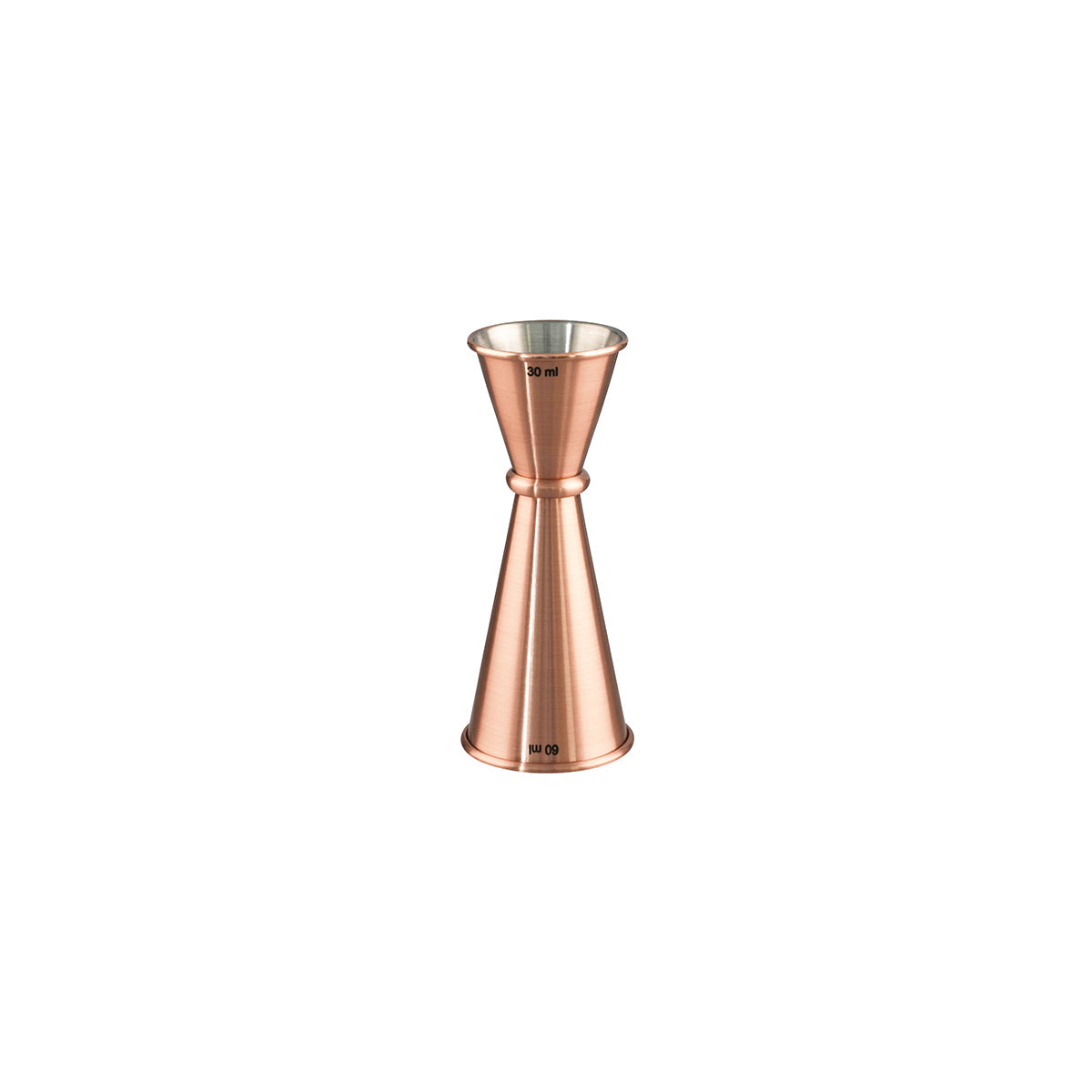 Chef Inox Japanese Jigger 30-60ml Copper
