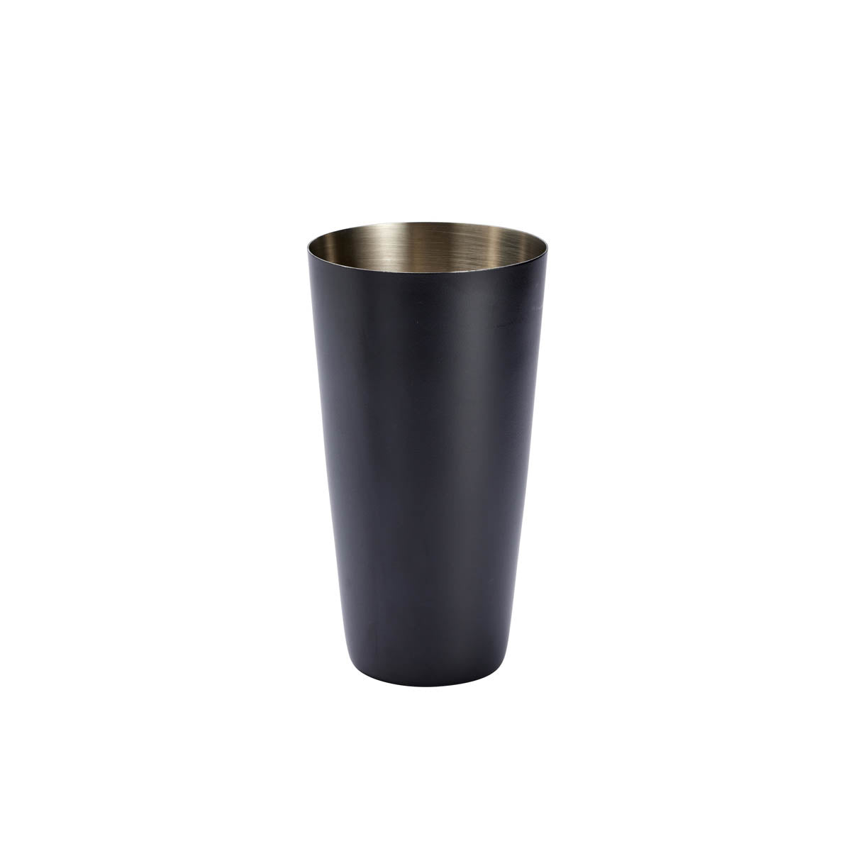 Chef Inox Boston Tin Stainless Steel Black Powder Coated 900ml