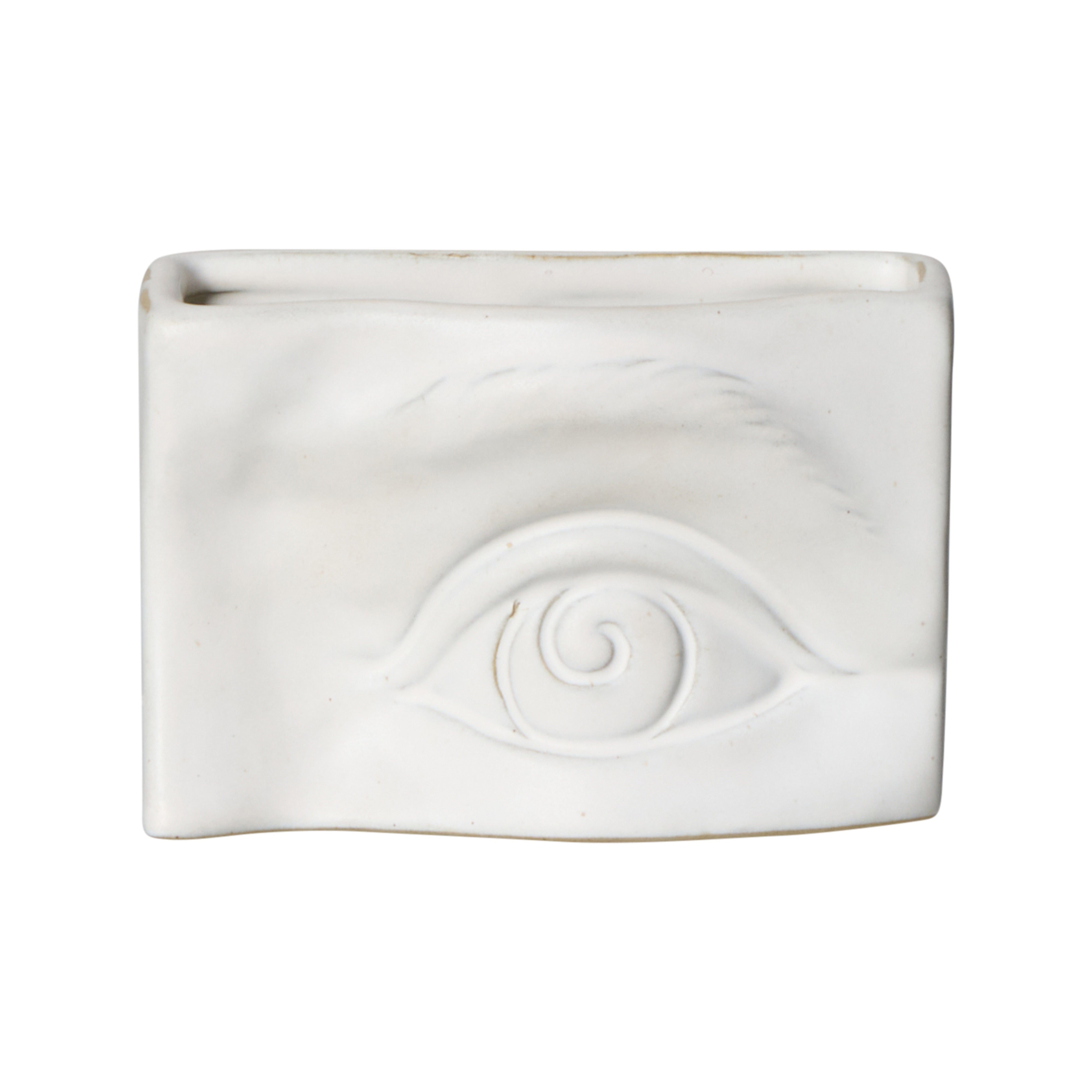 Amalfi Enora Eye Trinket Vase Off White
