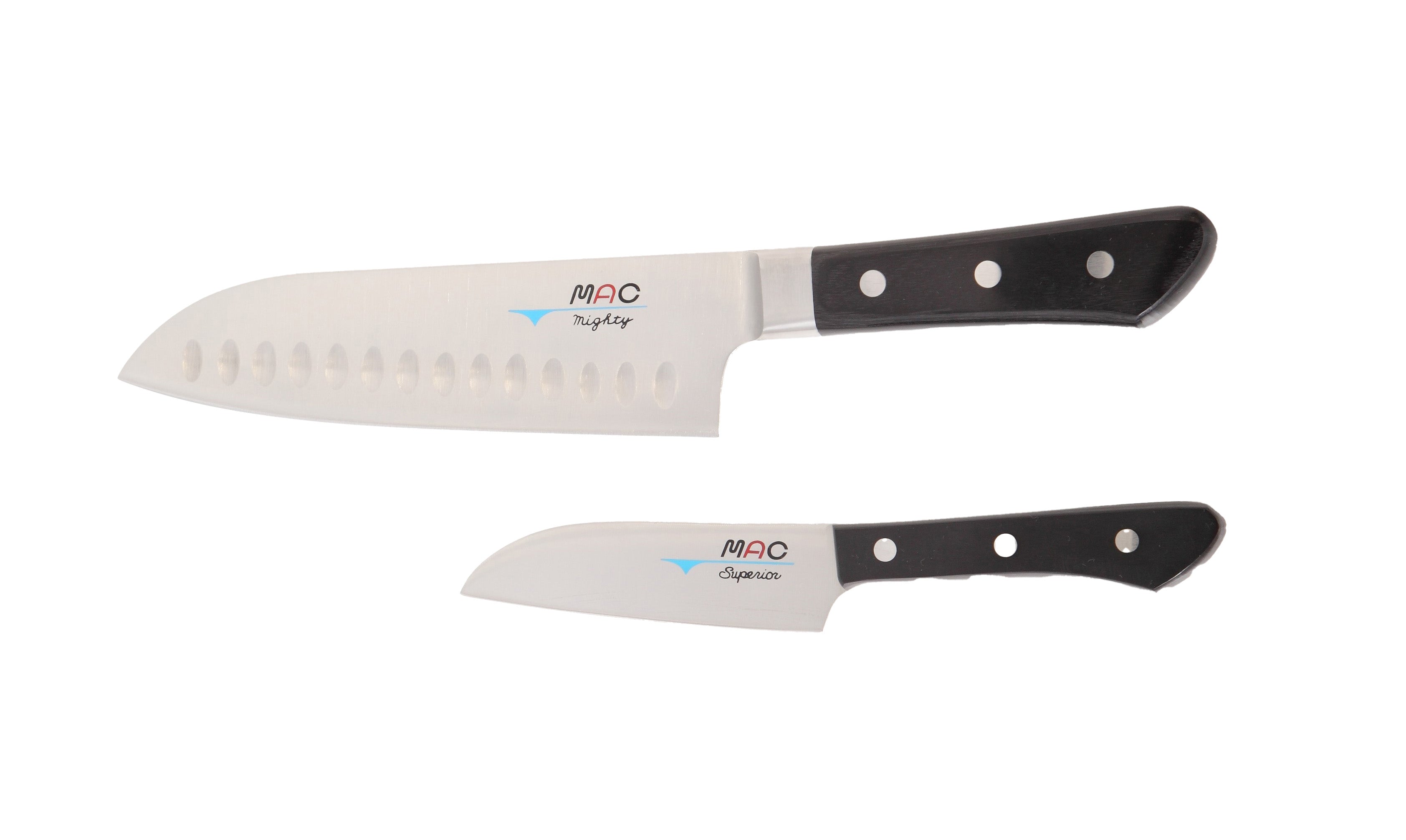 MAC Superior Series 2 Piece Santoku Knife Set (MSK-201)
