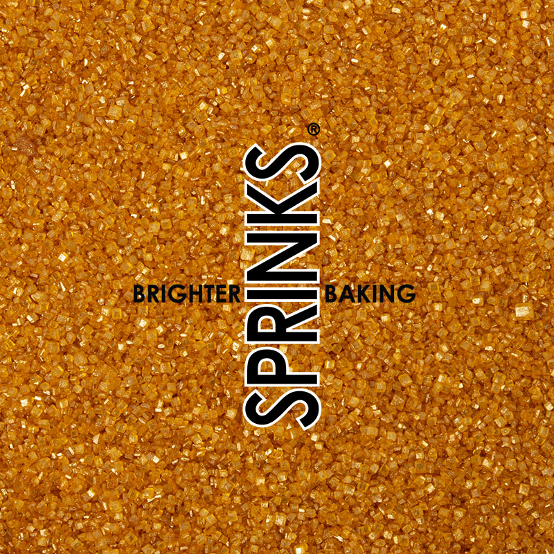 Sprinks Sanding Sugar Gold 500g