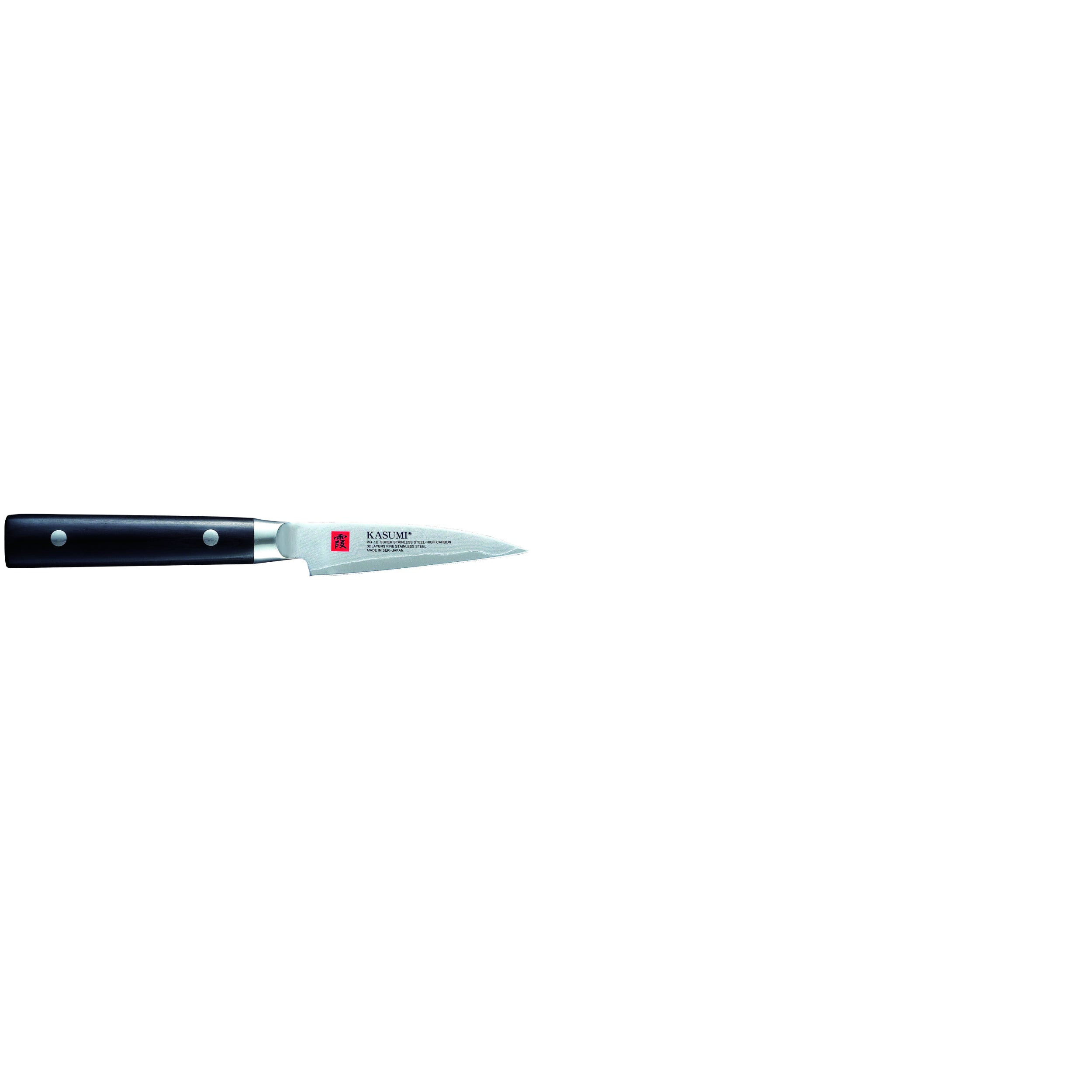 Kasumi Japanese Damascus Paring Knife 8cm