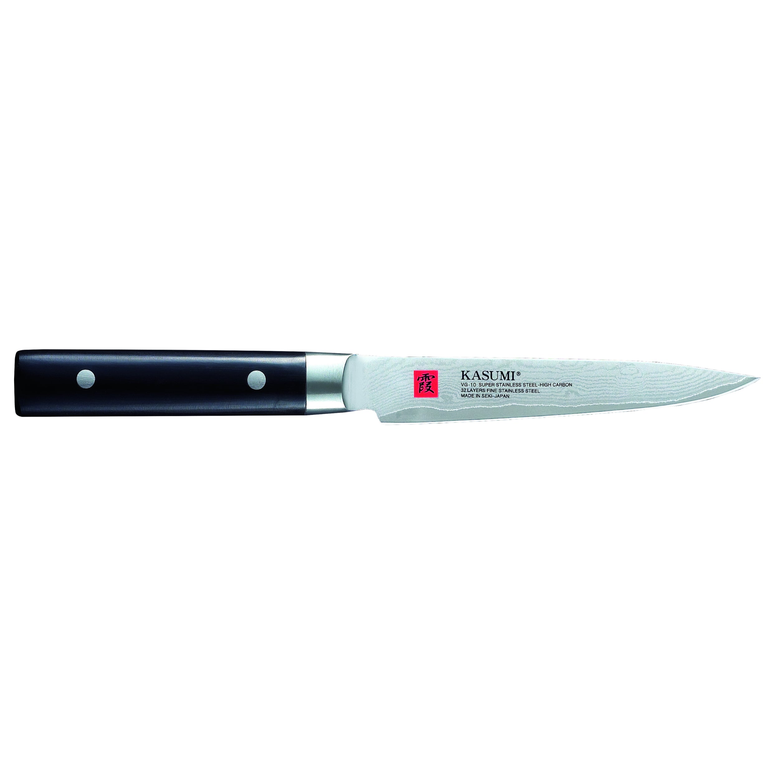 Kasumi Japanese Damascus Utility Knife 12cm