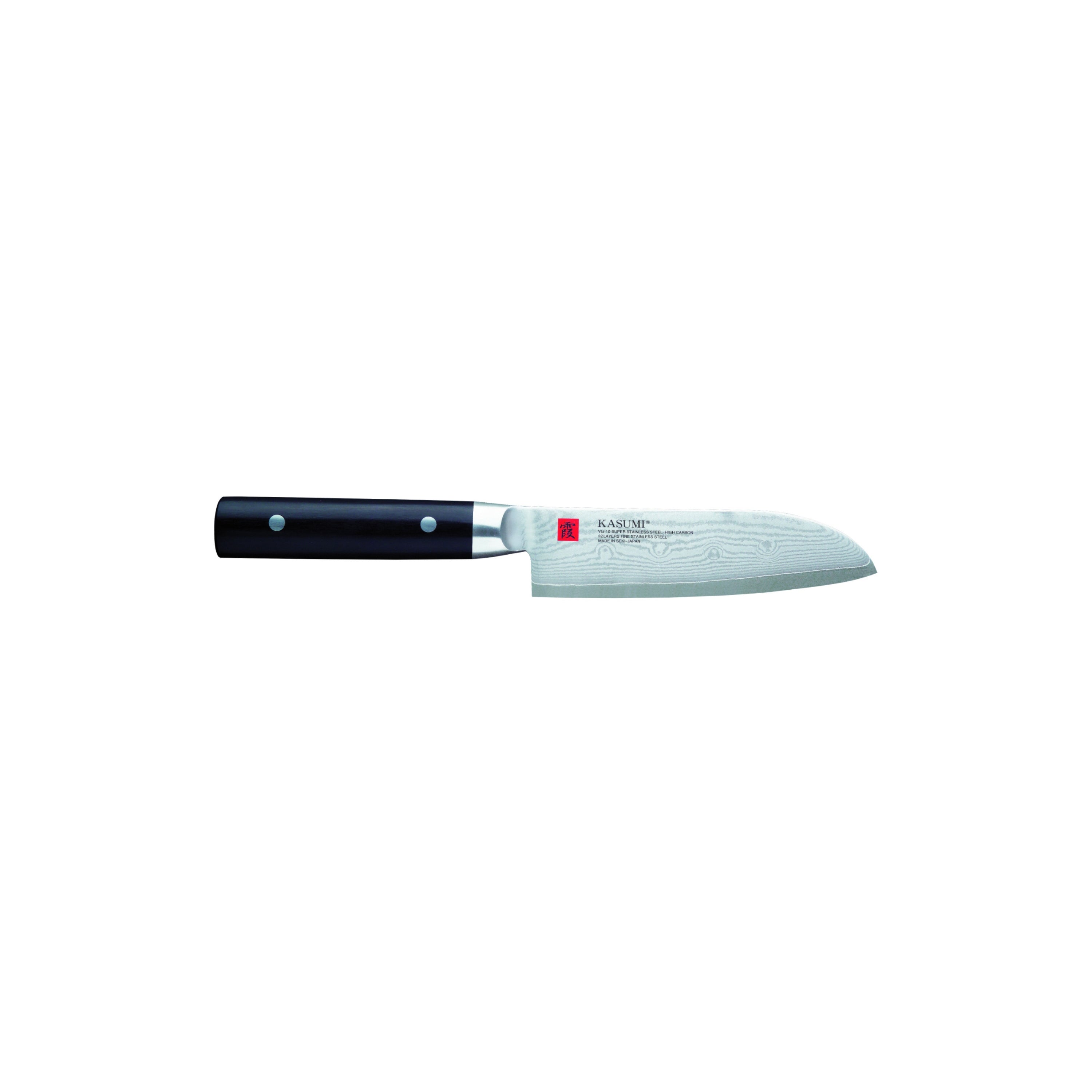 Kasumi Japanese Damascus Santoku Knife 13cm