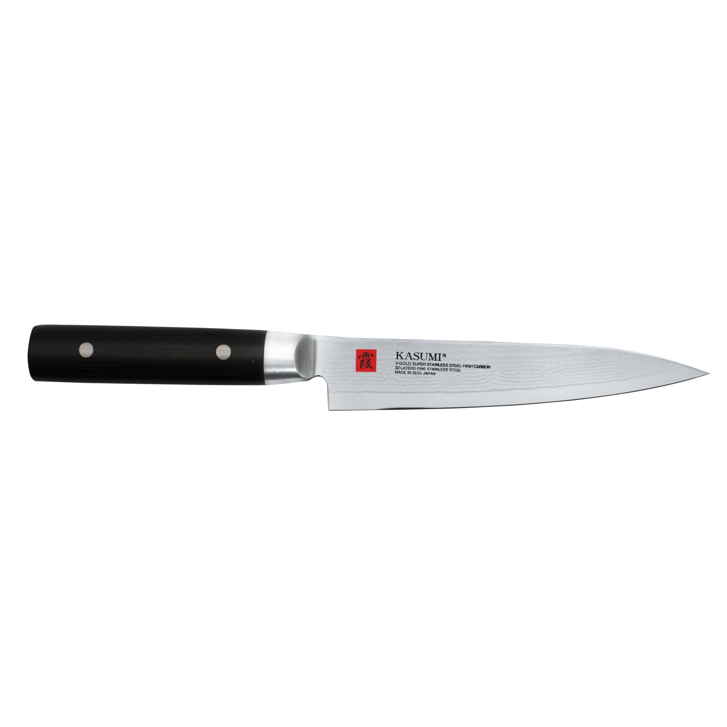 Kasumi Japanese Damascus Utility Knife 15cm