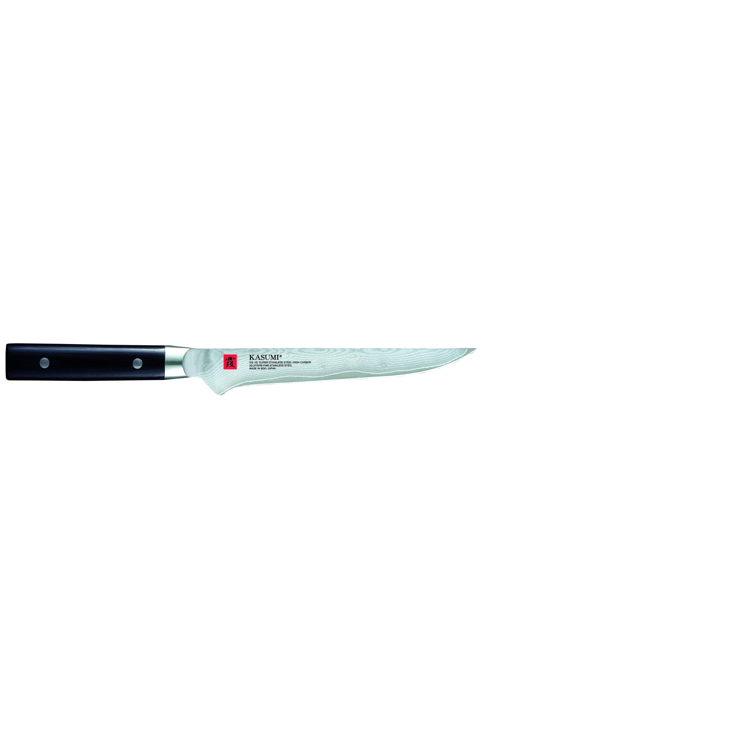Kasumi Japanese Damascus Boning Knife 16cm