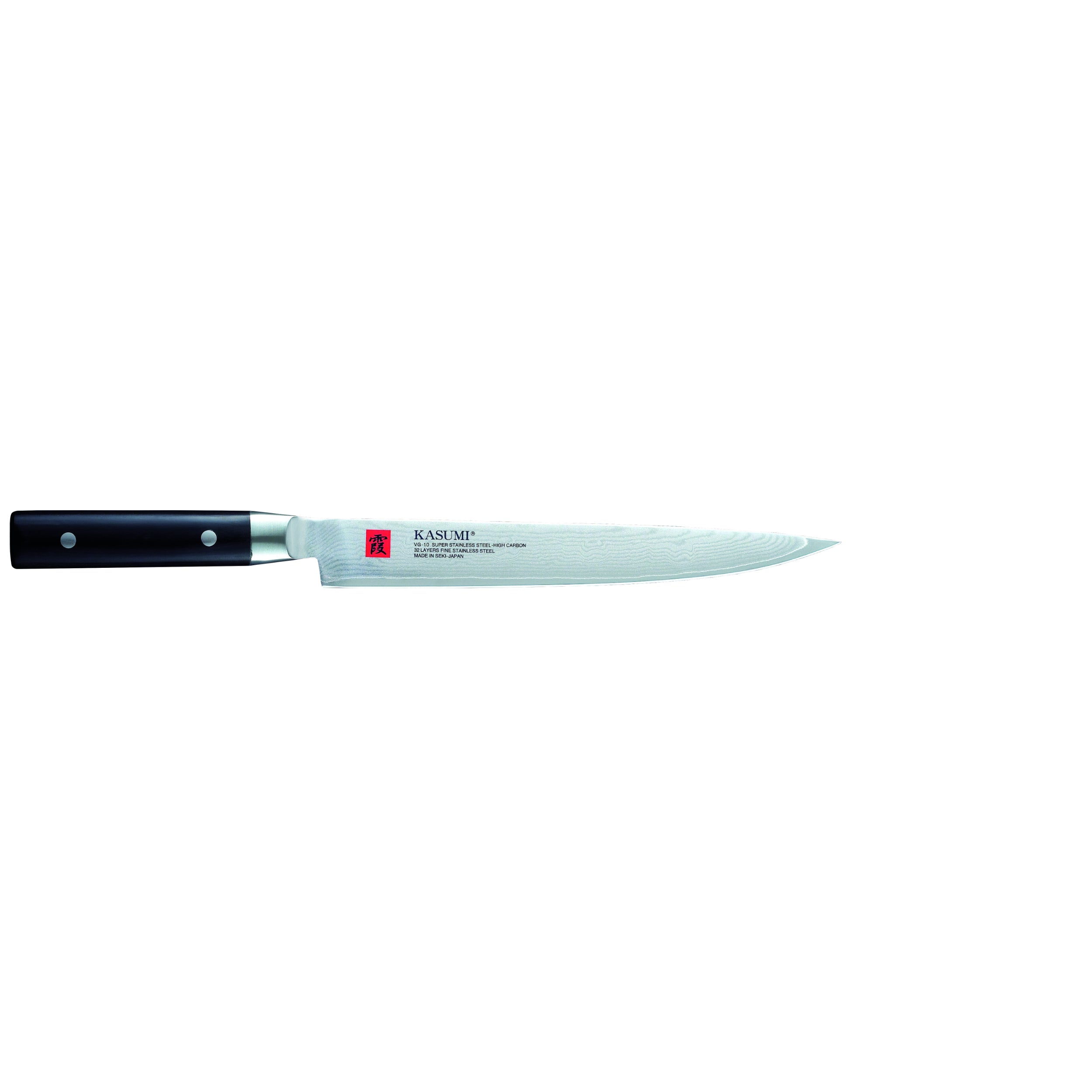 Kasumi Japanese Damascus Slicing Knife 24cm