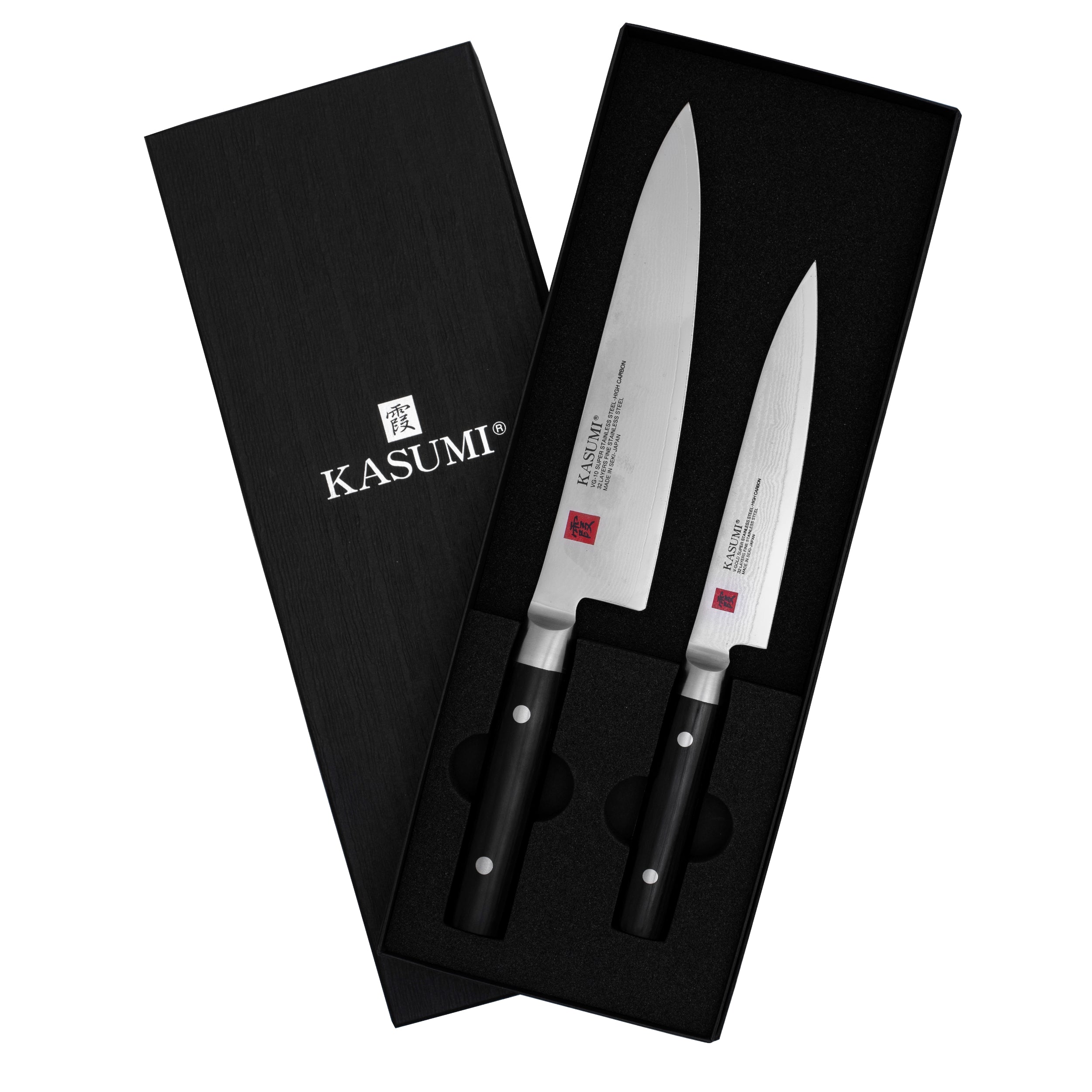 Kasumi Damascus 2 Piece Chef’s Knife Set