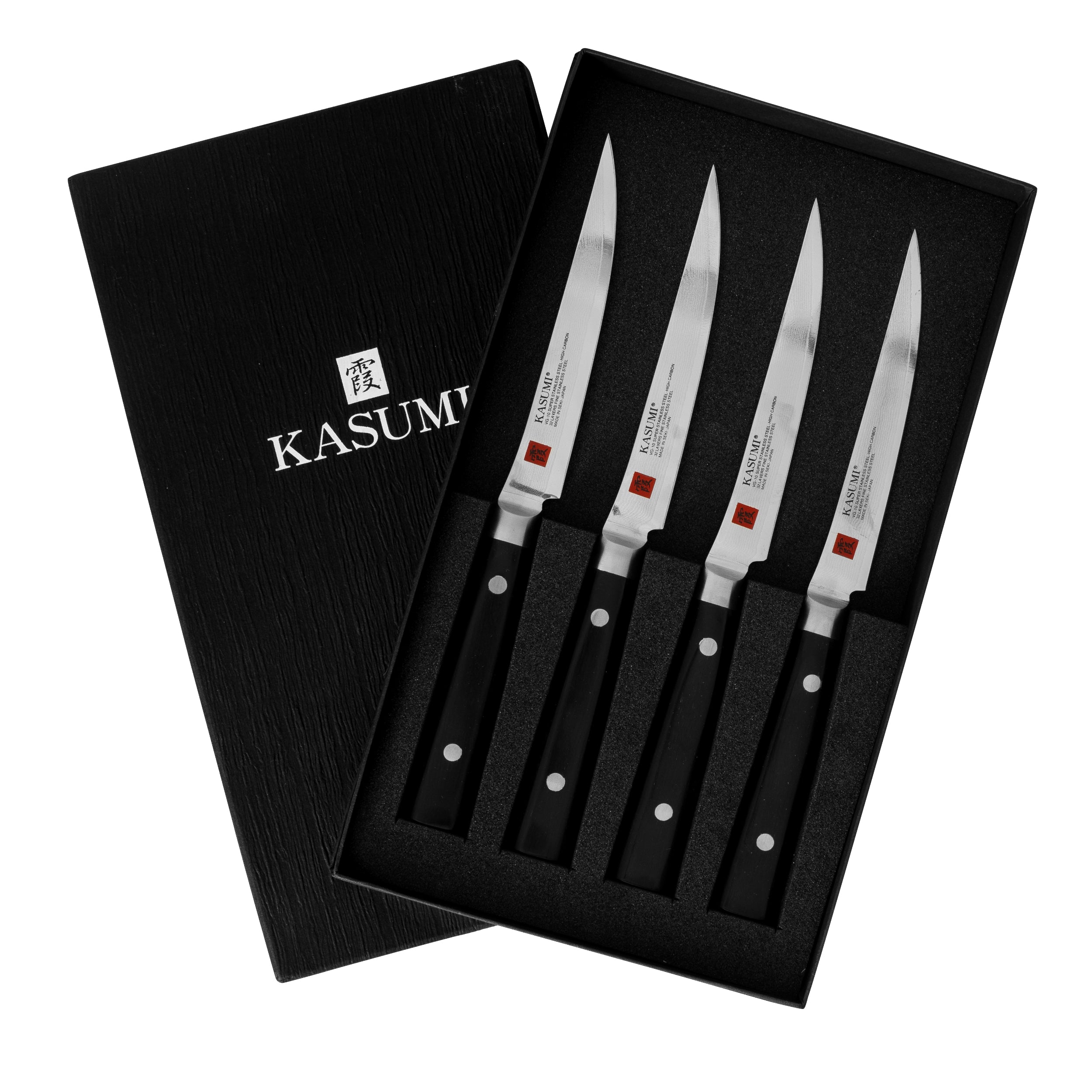 Kasumi Damascus 4 Piece 12cm Steak Knife Set