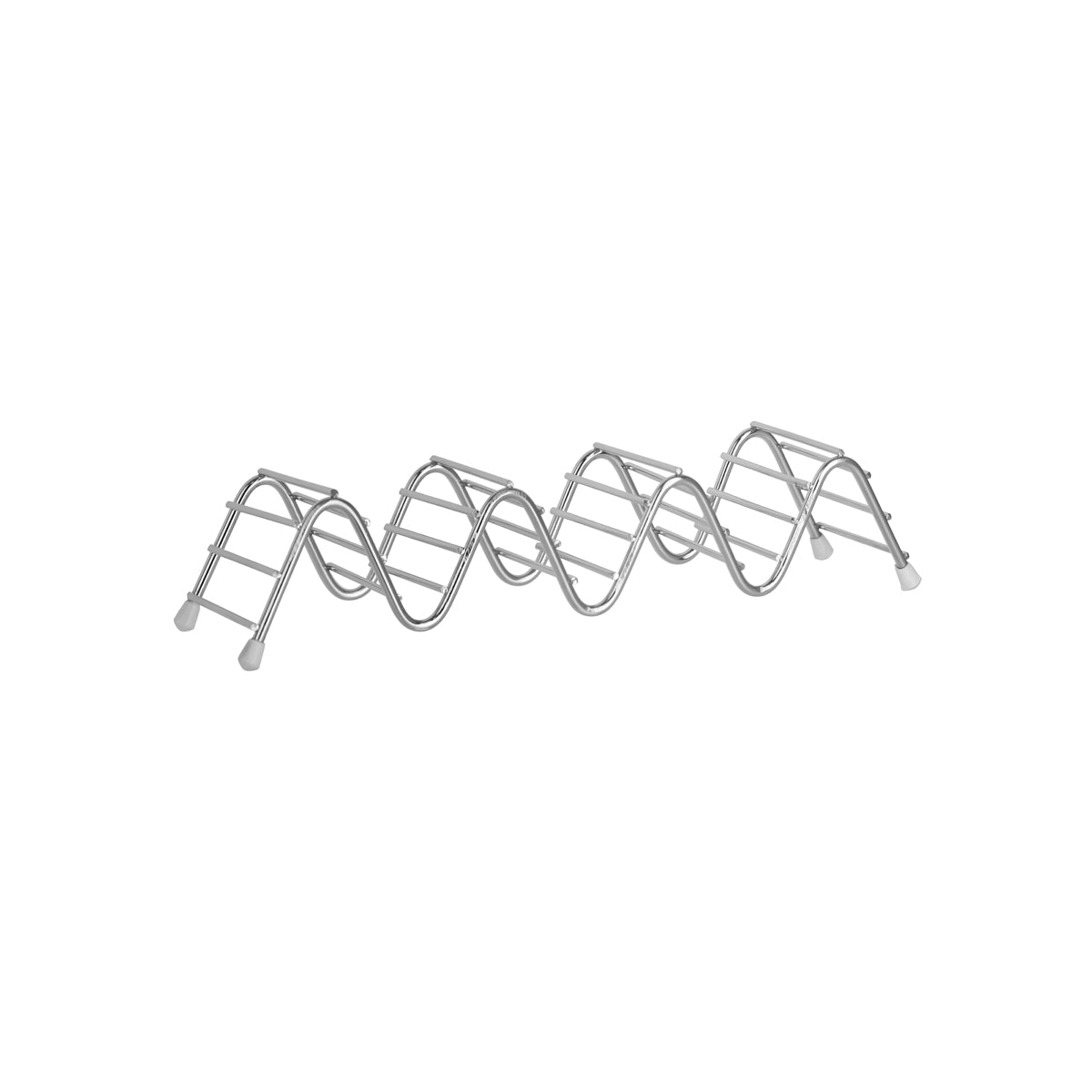 Chef Inox Coney Island Taco Holder & Stand Wire - 3 Compartment