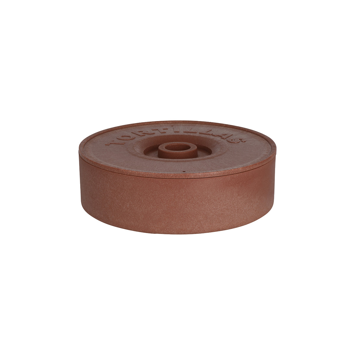 Chef Inox Coney Island Round Tortilla Warmer with Lid Stackable - Brown