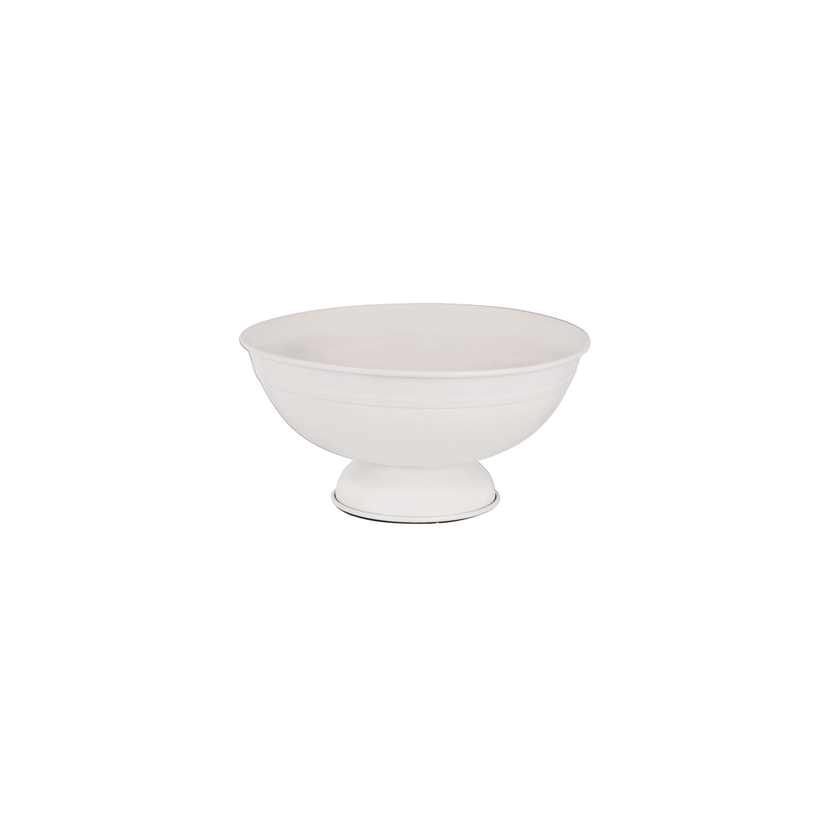 Chef Inox Coney Island Creme Round Footed Serving Bowl 305x150mm
