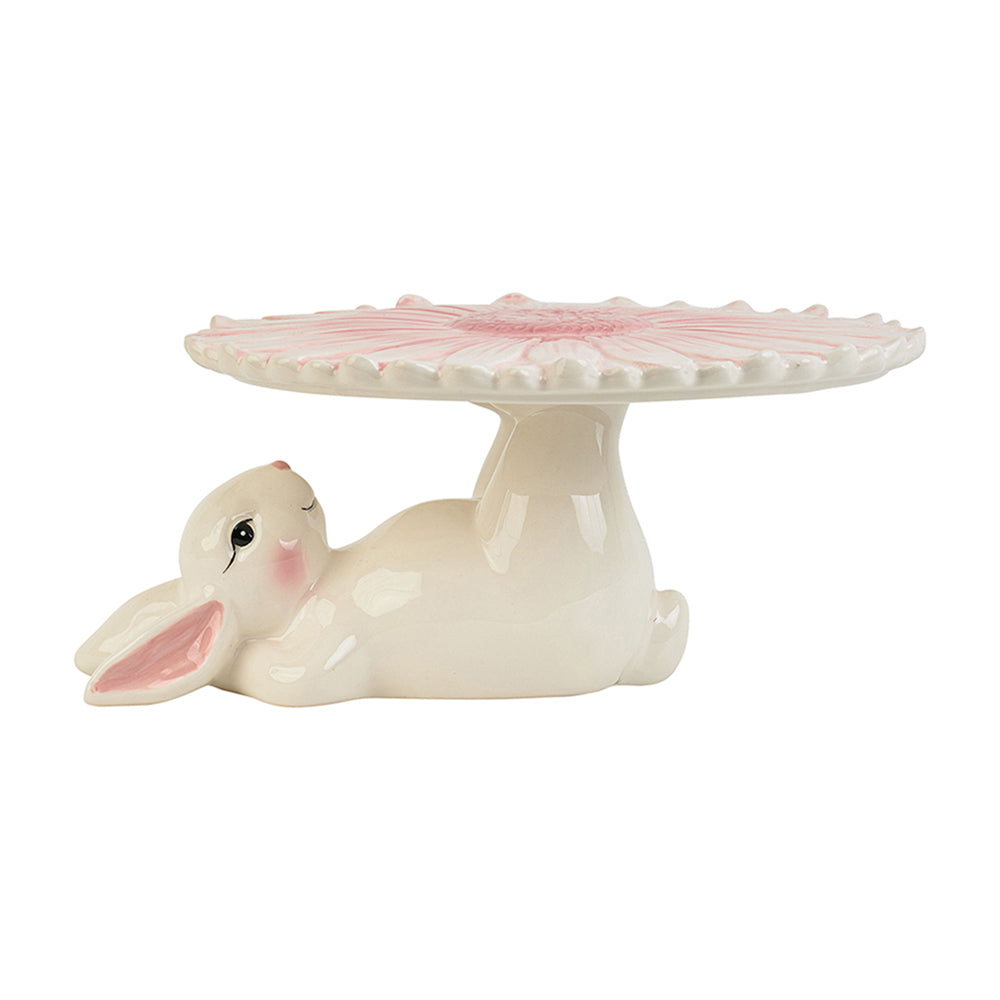 Annabel Trends Bunny Cake Stand Pink