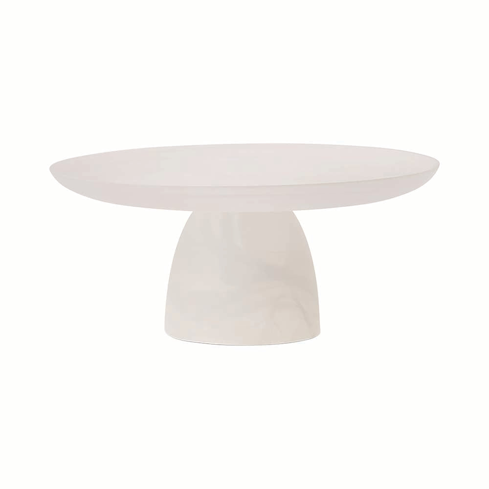 Annabel Trends Cake Stand Frosted Blue Frosted