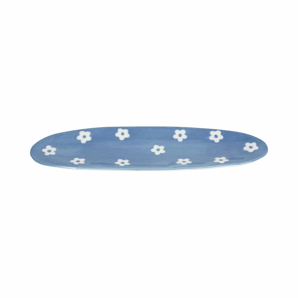 Annabel Trends Ceramic Tray Daisy Daisy Pink