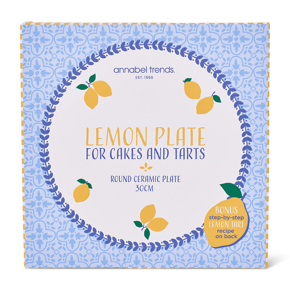 Annabel Trends Serving Plate Lemons