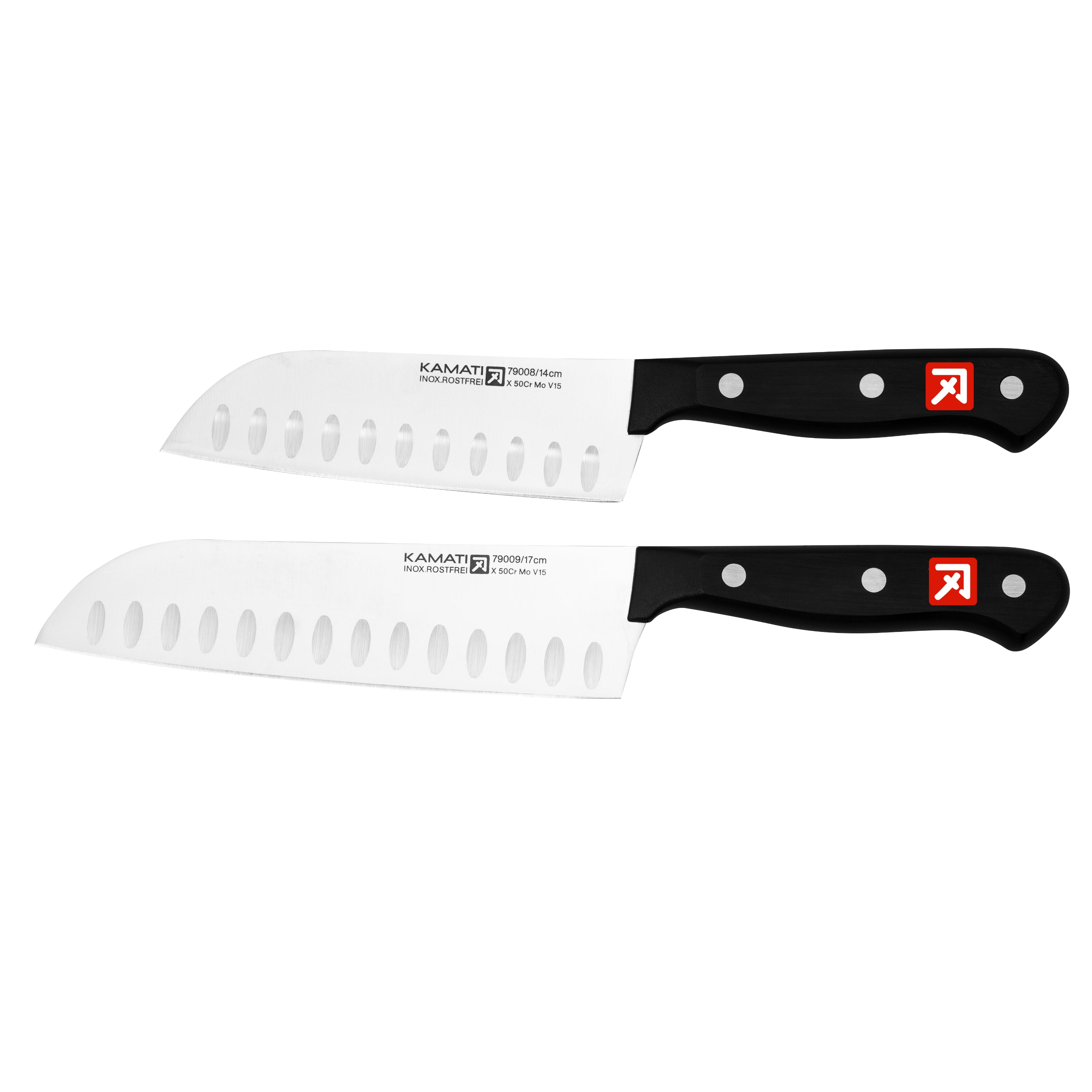 Kamati Gourmet 2 Piece Santoku Set