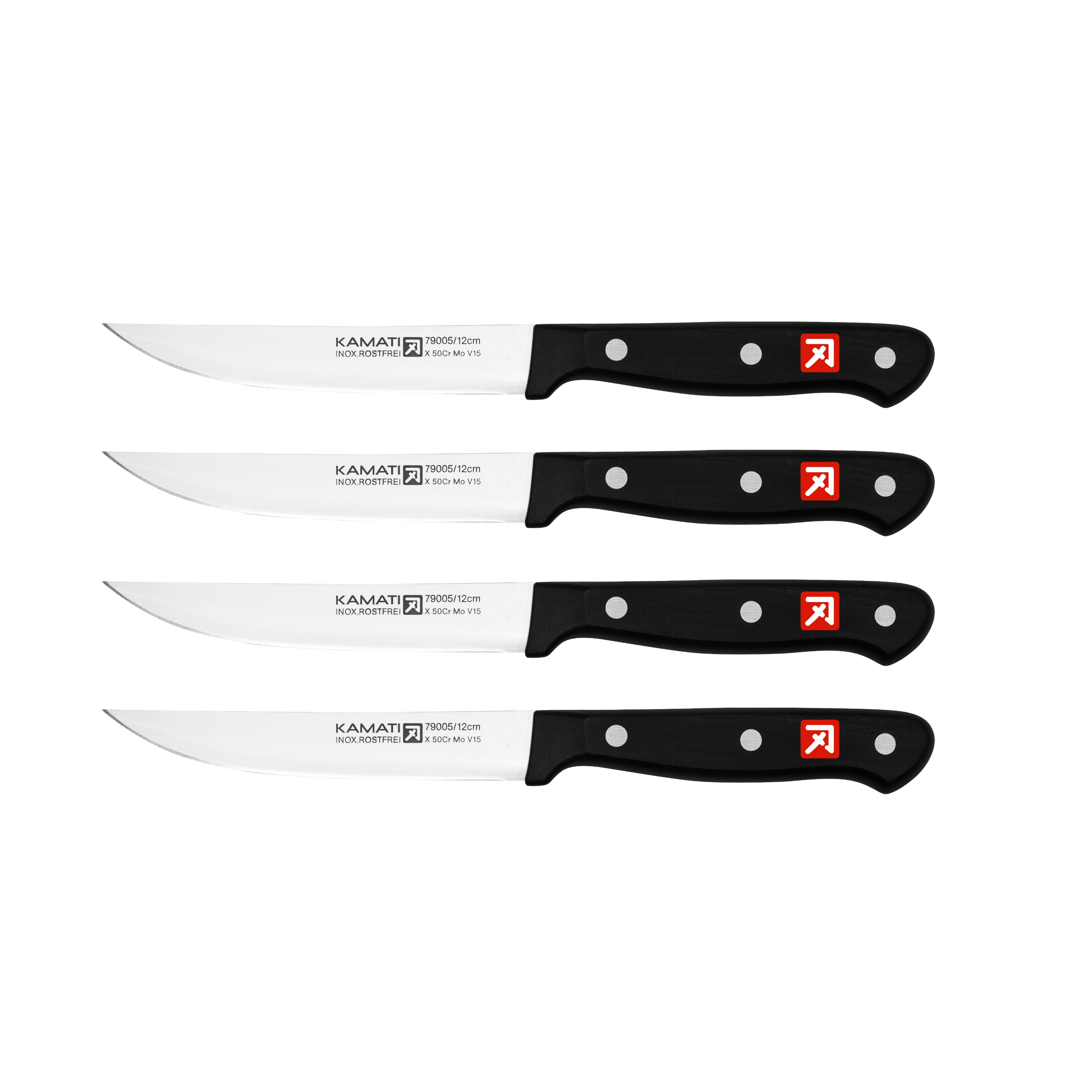 Kamati Gourmet 4 Piece Steak Knife Set