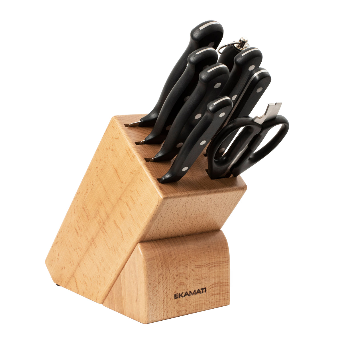 Kamati Gourmet 9 Piece Knife Block Set