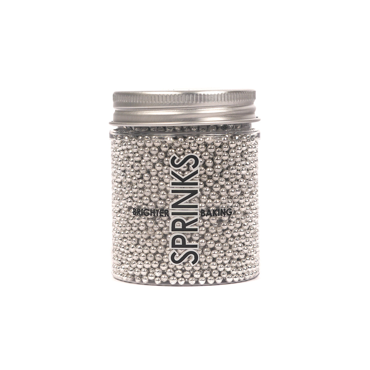 Sprinks Shiny Silver 2mm Sprinkles 75g