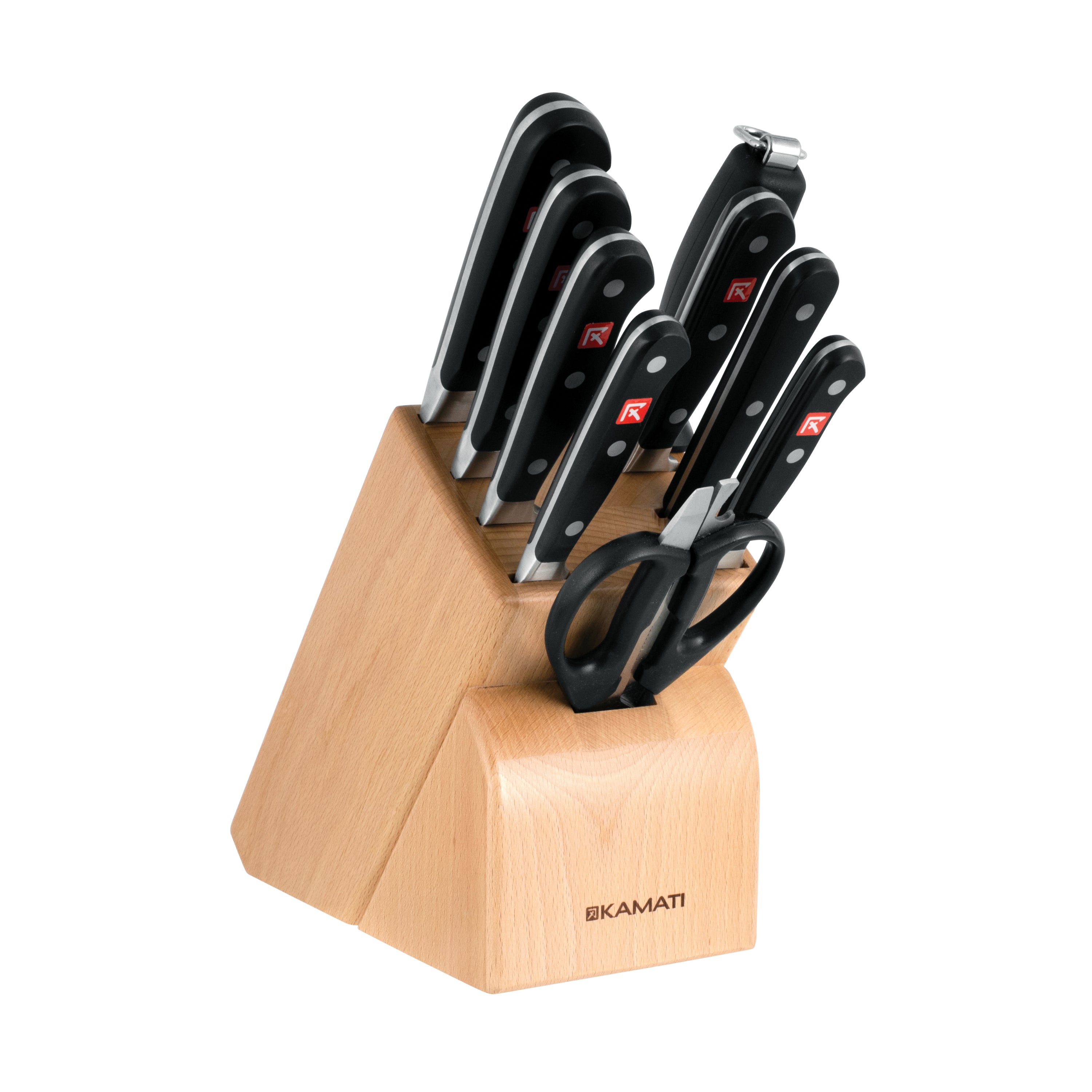Kamati Classic Forged 10 Piece Knife Block Set