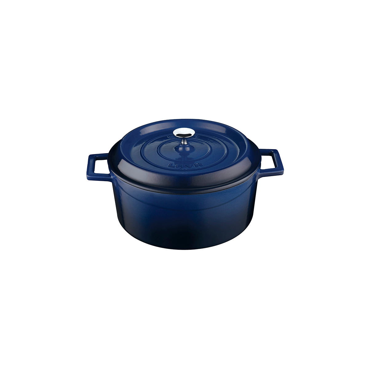 Lava Round Casserole (2.6L) - Blue (2.6lt 200mm Ø)