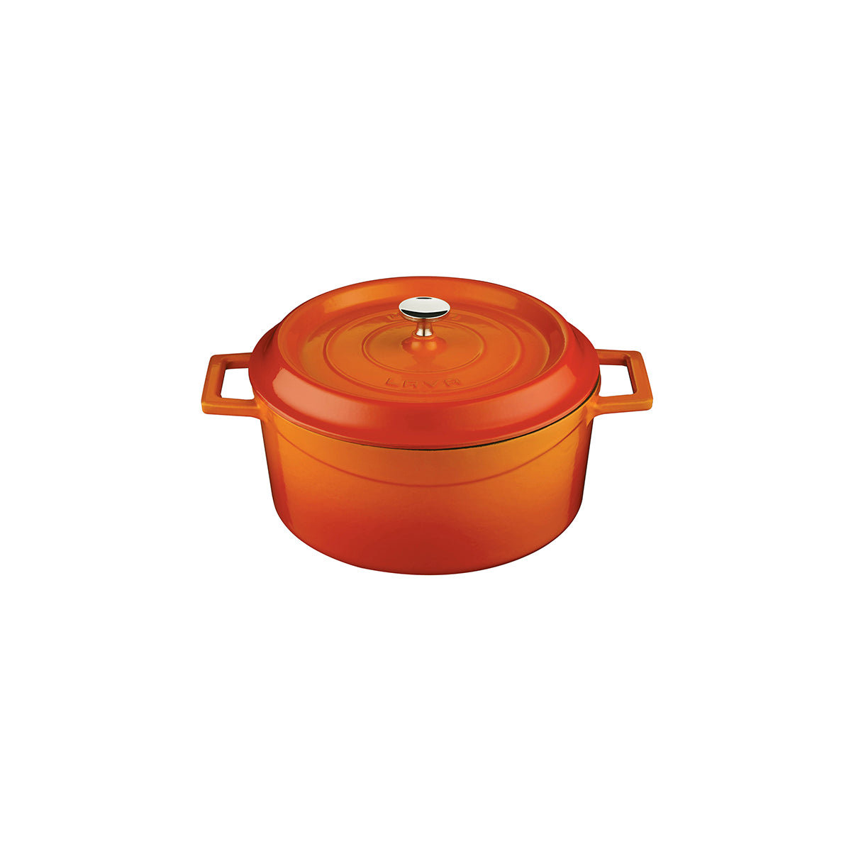 Lava Round Casserole (2.6L) - Orange (2.6lt 200mm Ø)
