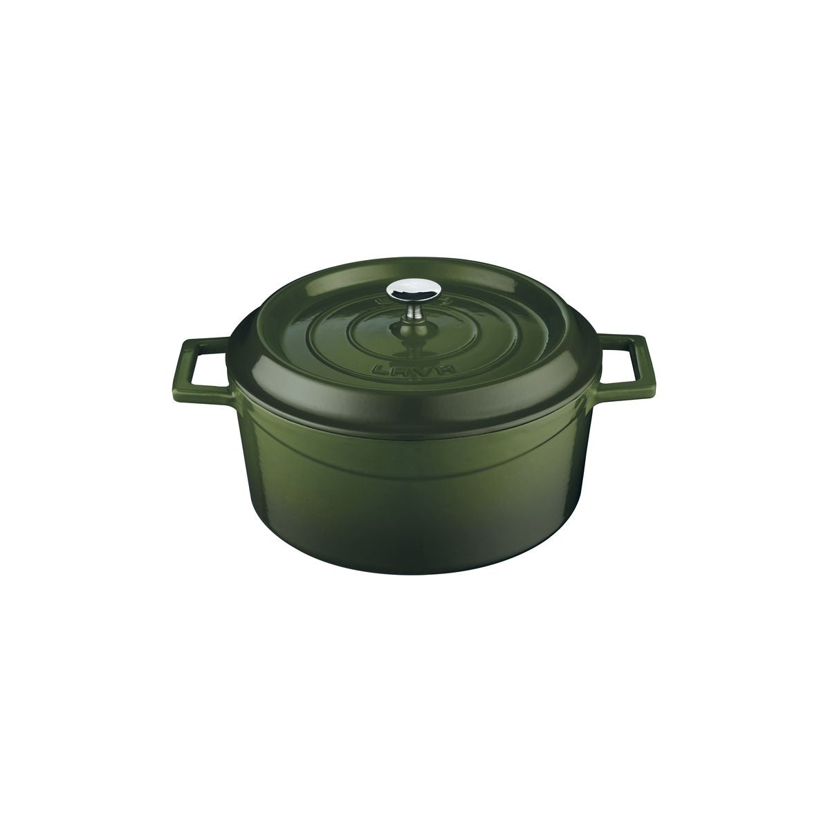 Lava Round Casserole (4.5L) - Green (4.5lt 240mm Ø)