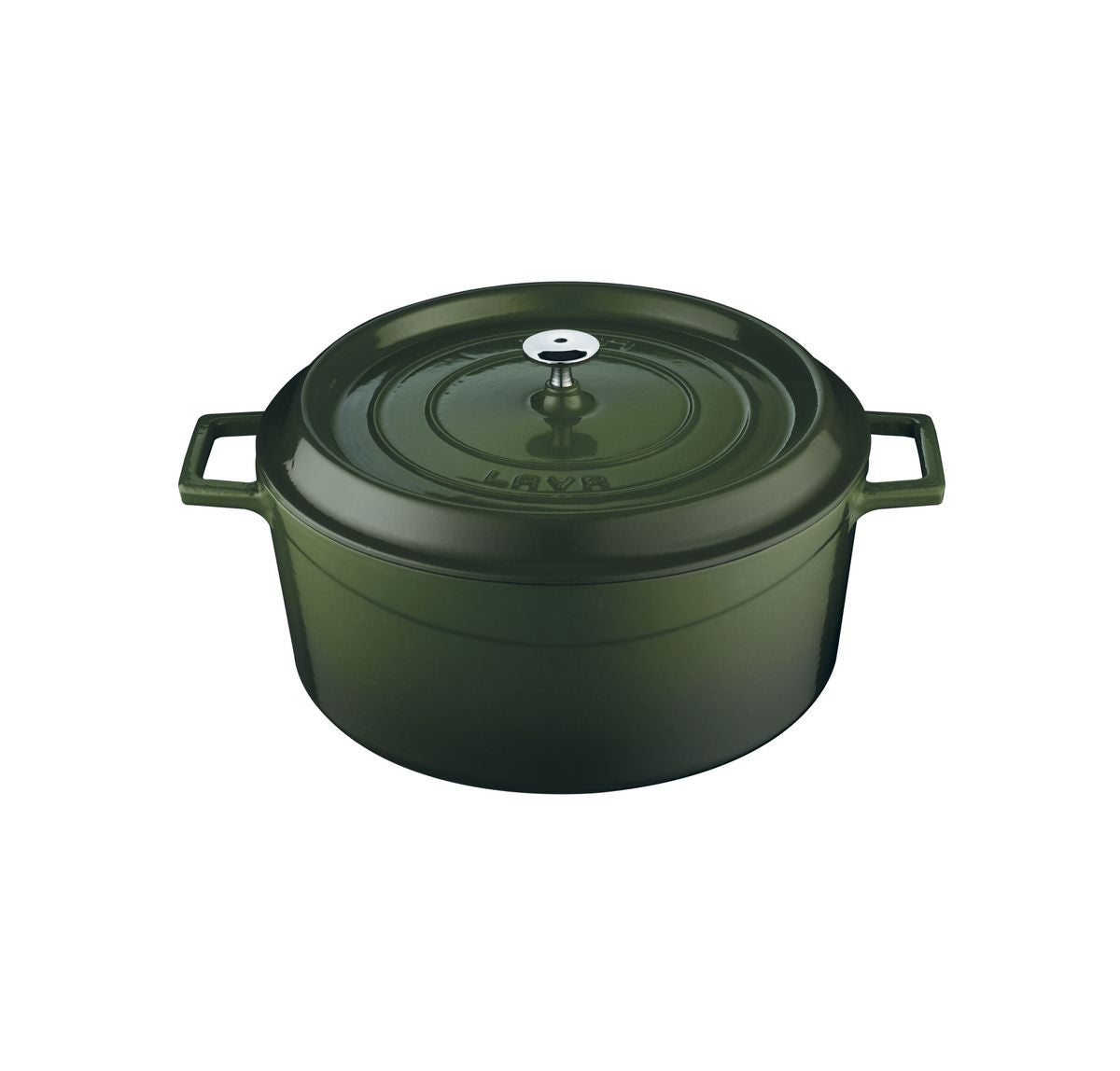 Lava Round Casserole (4.5L) - Green (6.7lt 280mm Ø)