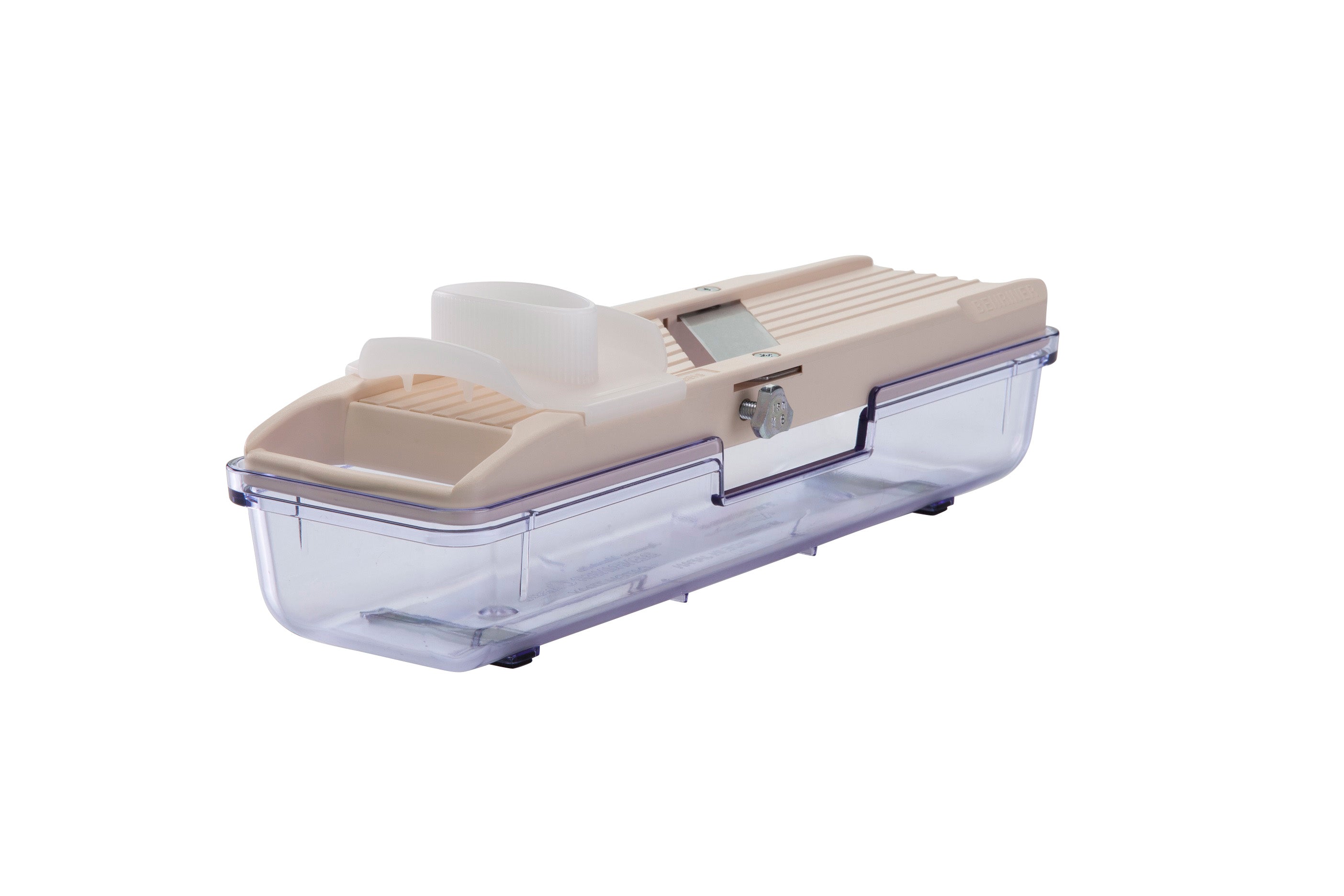 Benriner Classic Mandoline Slicer 64mm w/ Catch Box - Ivory