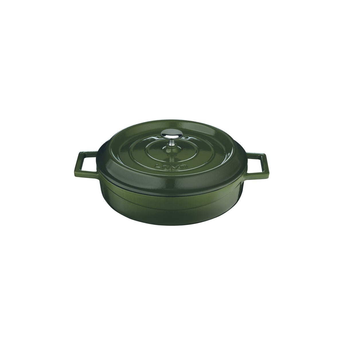 Lava Low Round Casserole (2.4L) - Green (2.4lt 240mm Ø)