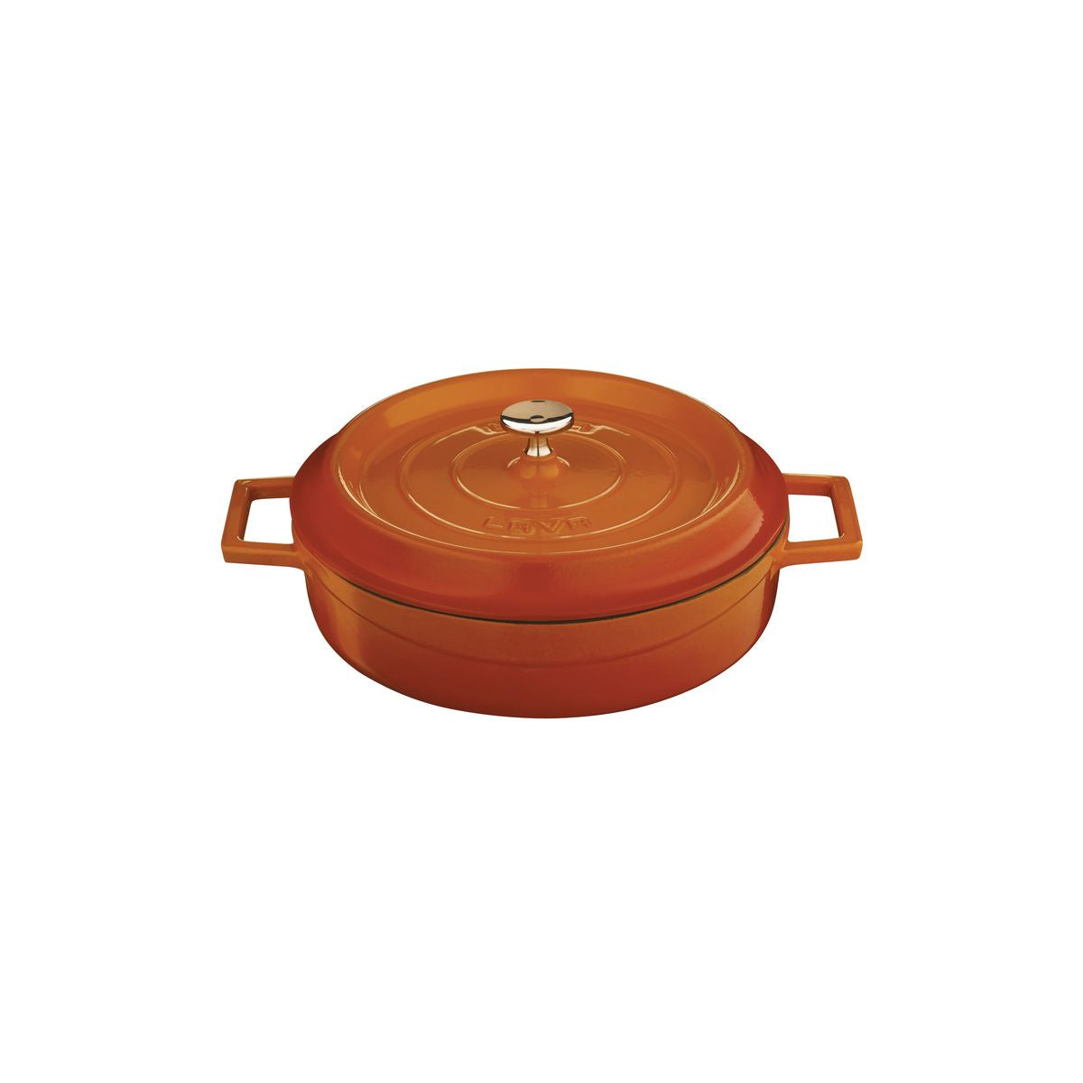 Lava Low Round Casserole (2.4L) - Orange (2.4lt 240mm Ø)