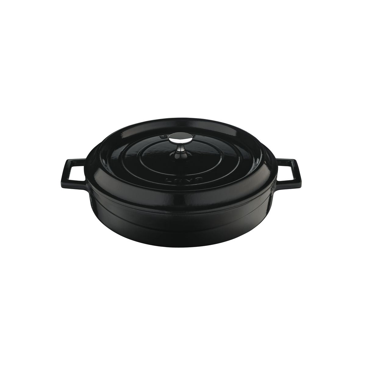 Lava Low Casserole (3.4L) - Black (3.4lt 280mm Ø)