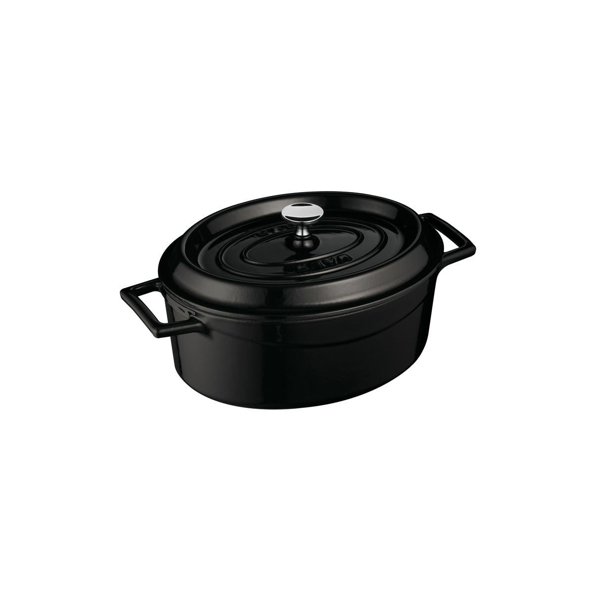 Lava Oval Casserole (3.3L) - Black (3.4lt 250mm)
