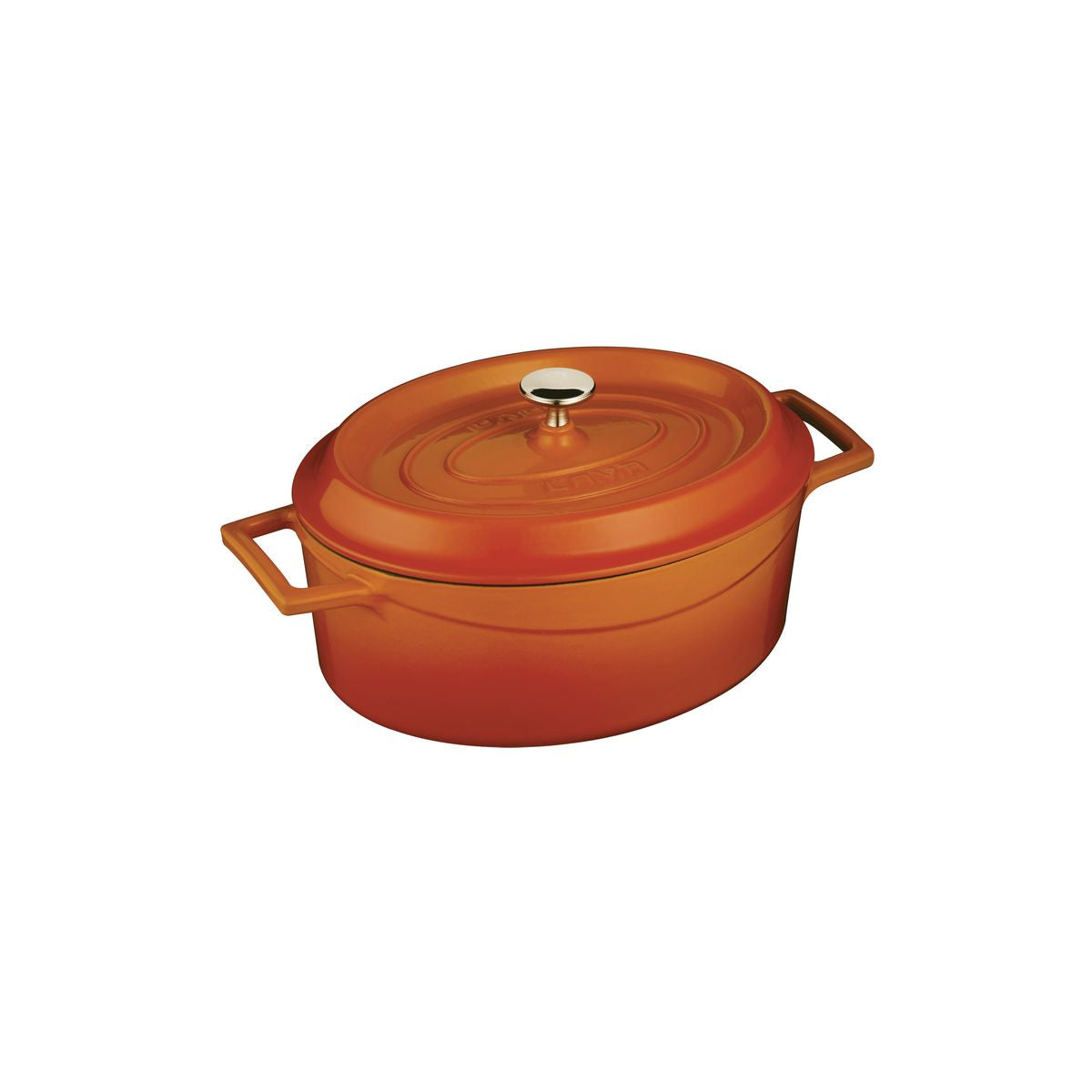Lava Oval Casserole (3.3L) - Orange (3.4lt 250mm)